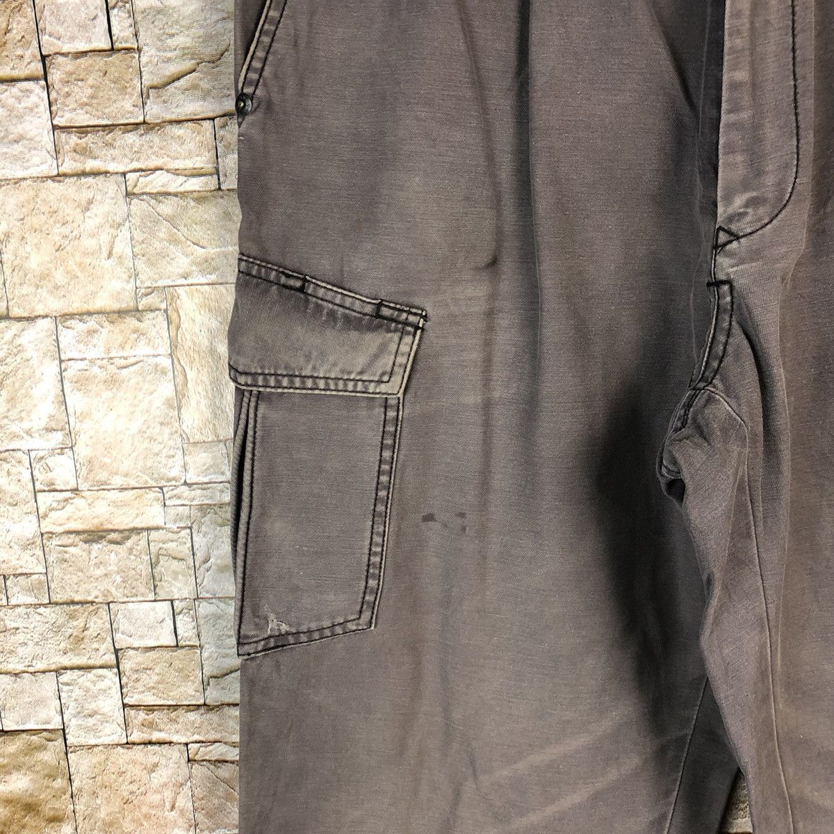 Japanese Brand G ground Purple Cargo Multipocket Pants #A1019 Size US 34 / EU 50 - 9 Thumbnail