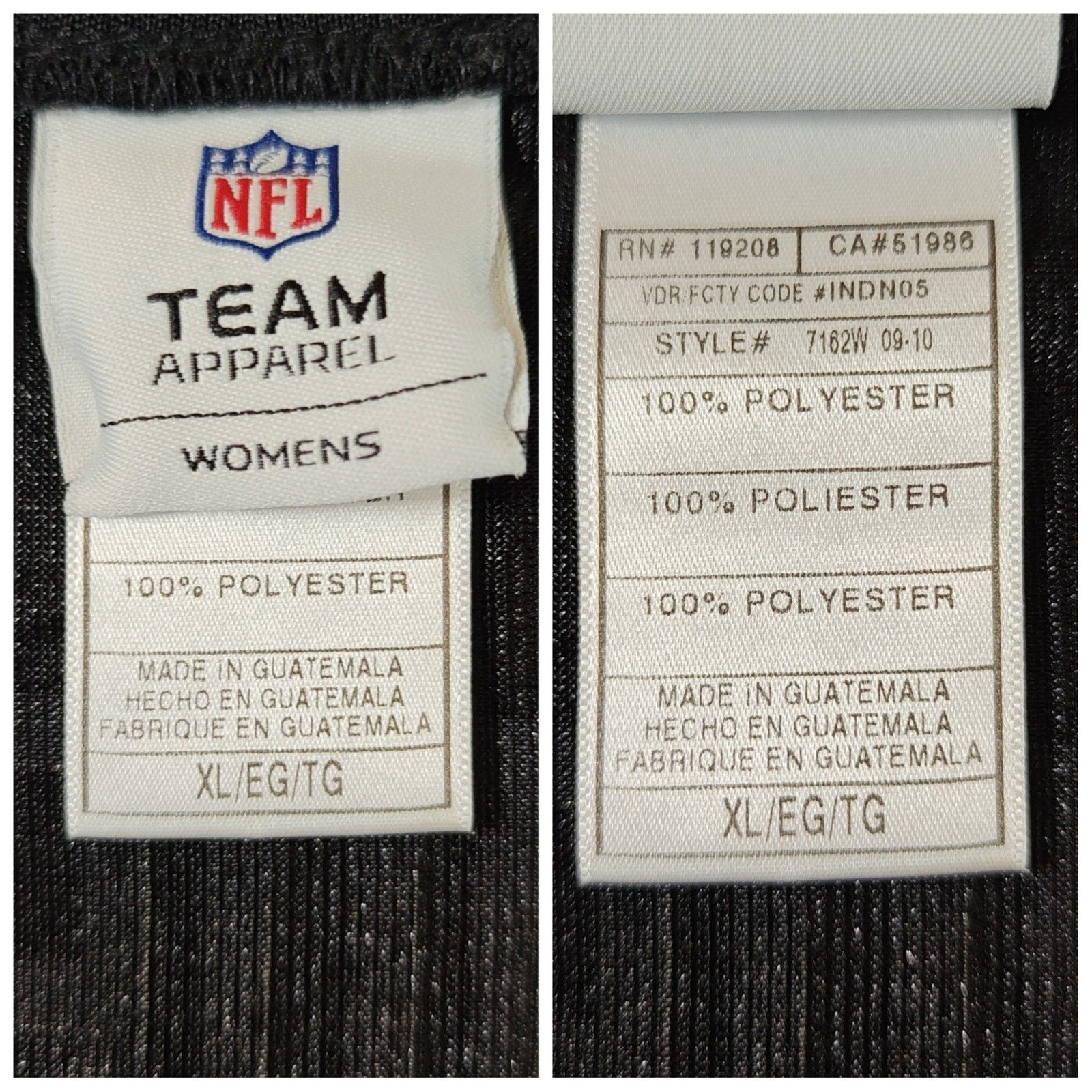 NFL NFL Raiders Team 00 Game V-neck Dazzle Jersey sz XL Size XL / US 12-14 / IT 48-50 - 9 Thumbnail