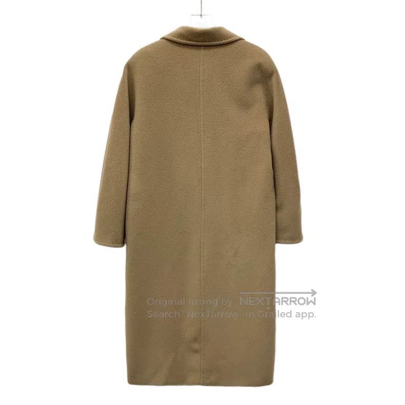 Max Mara Max Mara Brown Woolen Collar Double Breasted Long Sleeve C Size XXS / US 00 / IT 34 - 2 Thumbnail