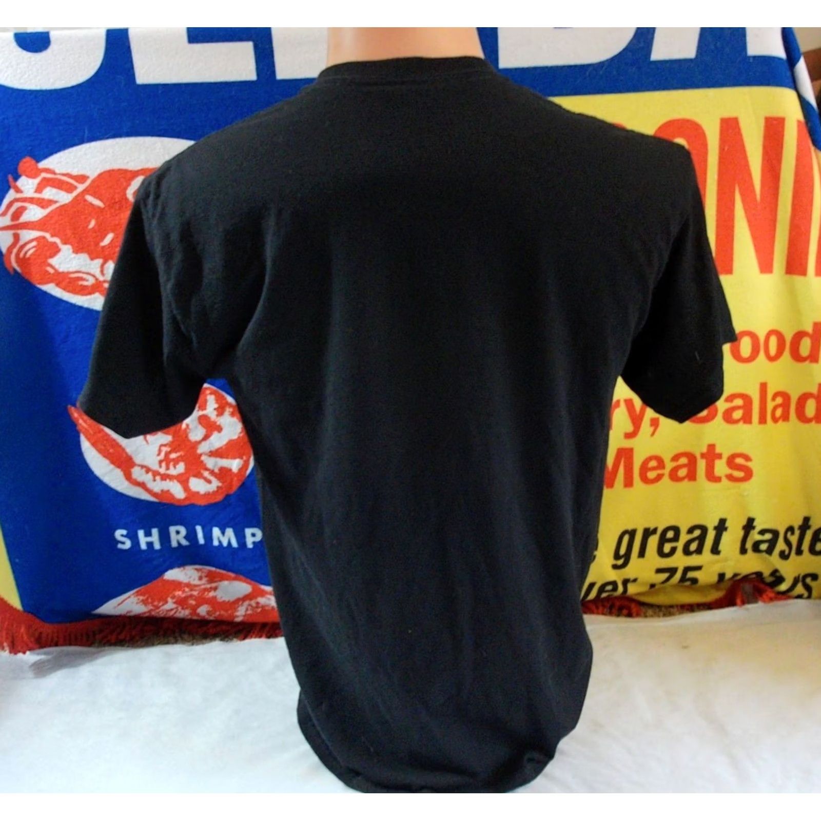 Gildan Crabby Dicks Delaware T-Shirt Men’s Large Black Cotton/Polyester Graphic Print Beach Beer USA Shirt Men L Size US L / EU 52-54 / 3 - 4 Thumbnail