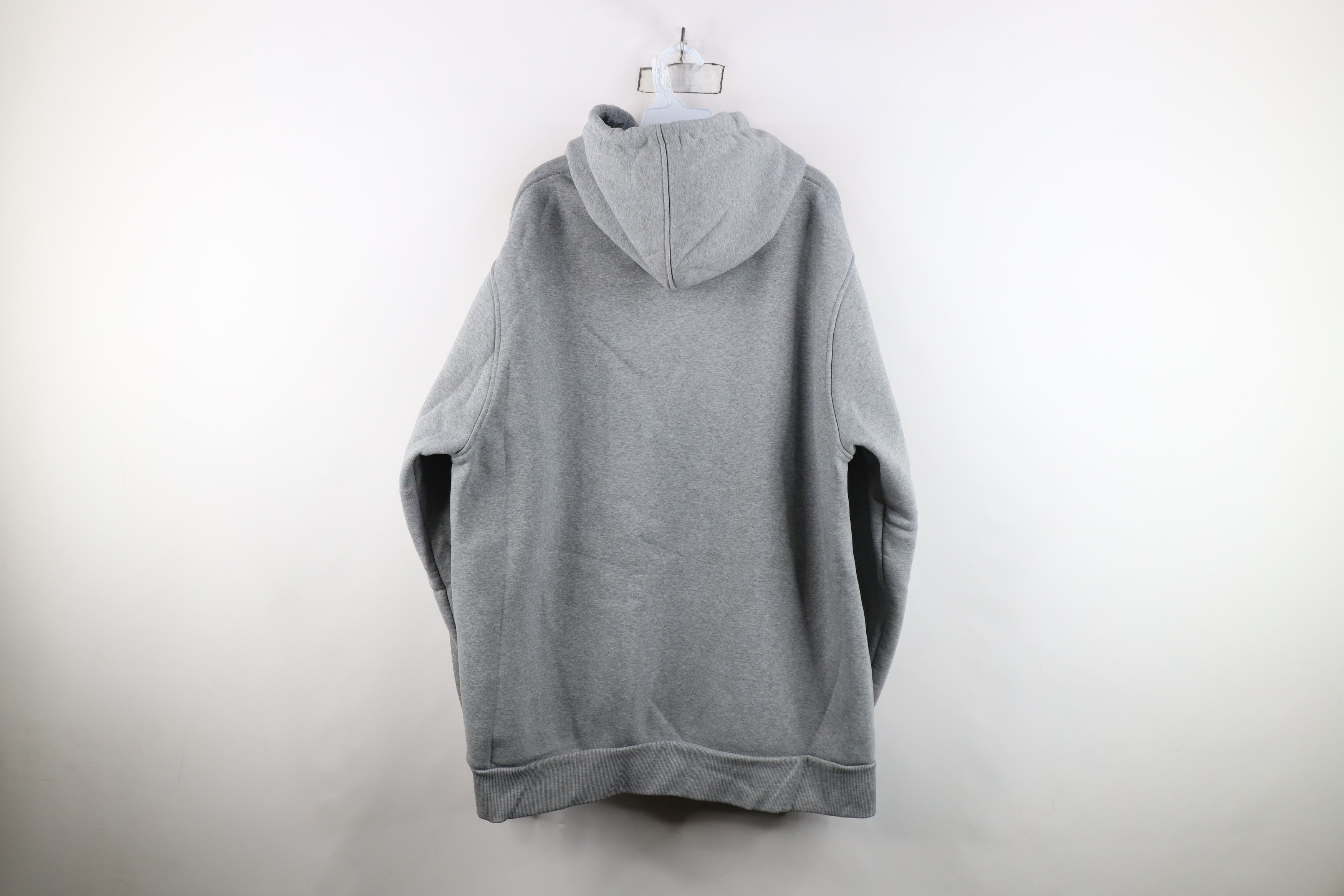 Vintage Vintage 90s Y2K Streetwear Full Zip Hoodie Sweatshirt Gray Size US XXL / EU 58 / 5 - 12 Thumbnail