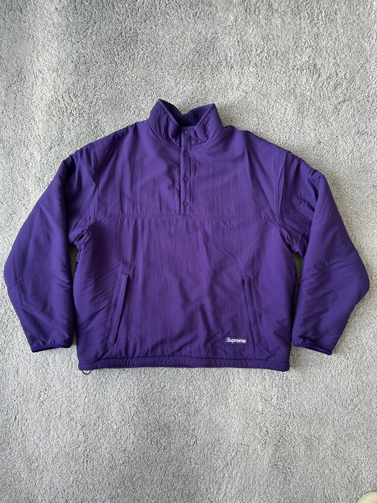 Supreme Supreme Polartec Shearling Reversible Pullover Size US L / EU 52-54 / 3 - 1 Thumbnail