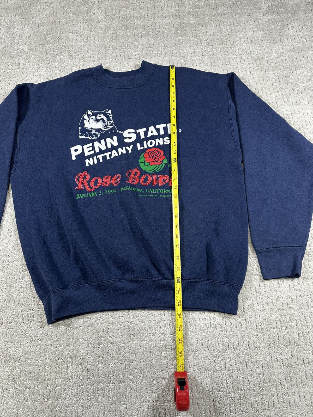Other 1995 Penn State Rose Bowl Football Crewneck Size US XL / EU 56 / 4 - 4 Thumbnail