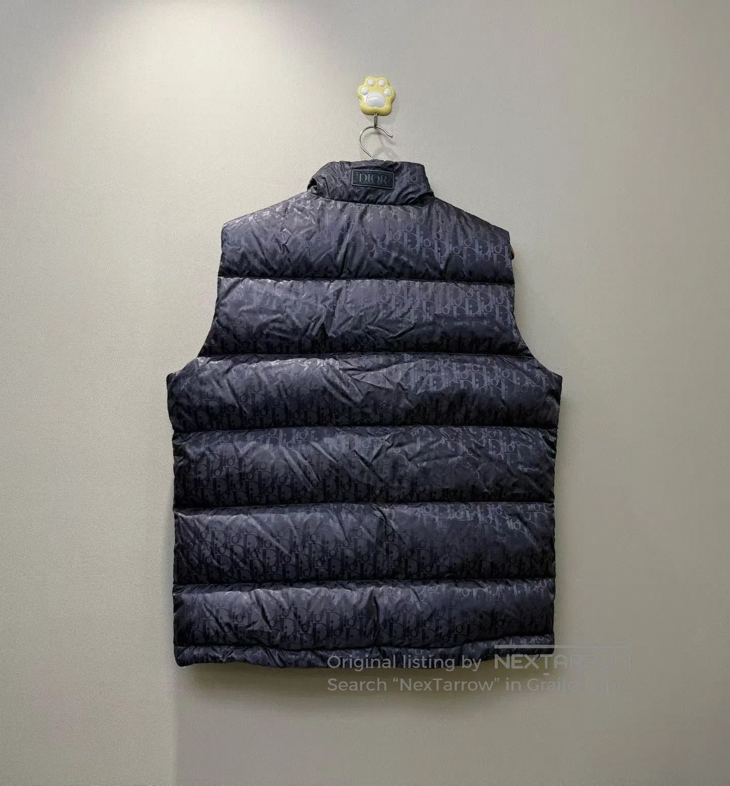Dior Dior Smoke Color Full Logo Down Vest| Size US L / EU 52-54 / 3 - 4 Thumbnail