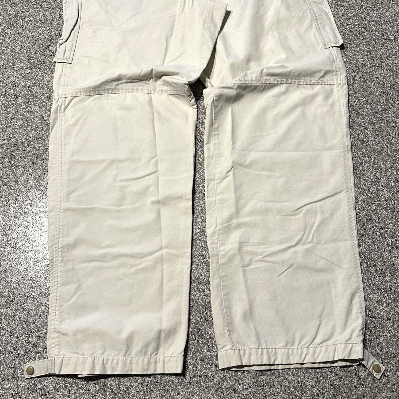 Gap VINTAGE Gap Pants Mens 34x32 Khaki Chino Khakis Straight Leg 34 Ivory 70% Cotton 30% Nylon Size US 34 / EU 50 - 3 Thumbnail