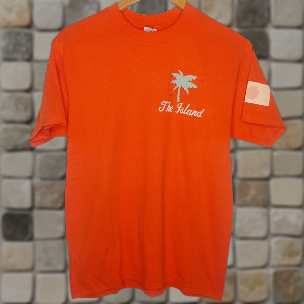 Velva Sheen VINTAGE Velva Sheen Beach Patrol T-Shirt Shirt Men L Orange Single Stitch Surf Coast Coastal Size US L / EU 52-54 / 3 - 1 Thumbnail