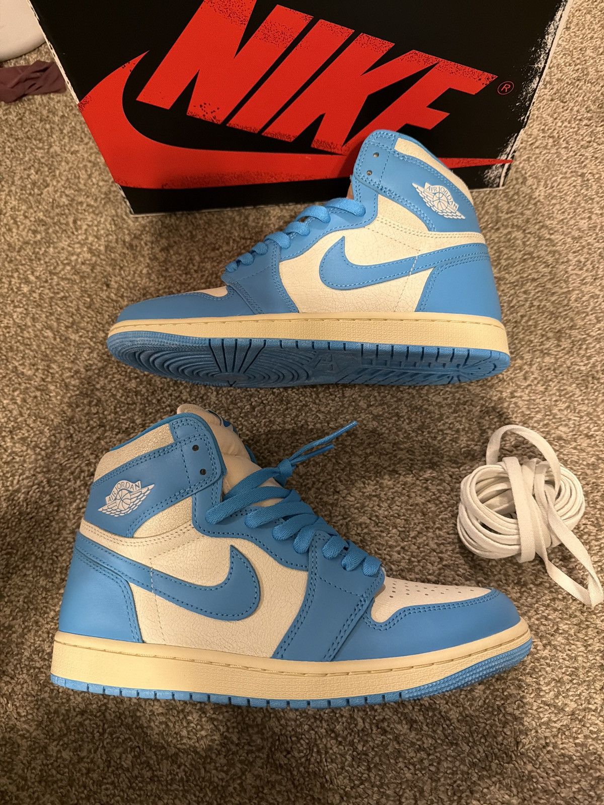 Jordan Brand Jordan 1 unc reimagine Size US 8 / EU 41 - 1 Thumbnail