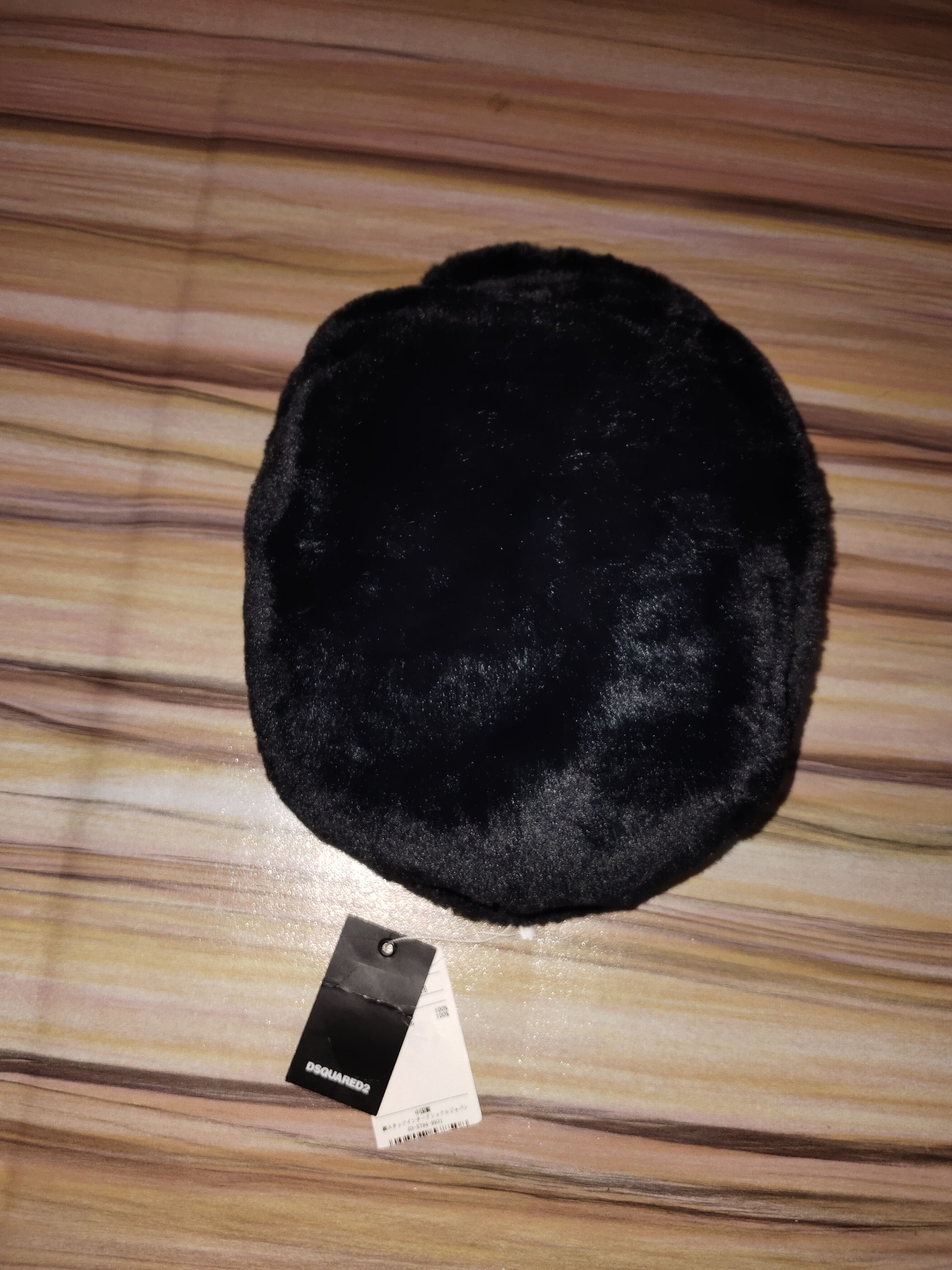 Dsquared2 KANGOL x DSQUARED2 Fleece Flat Cap Size ONE SIZE - 6 Thumbnail