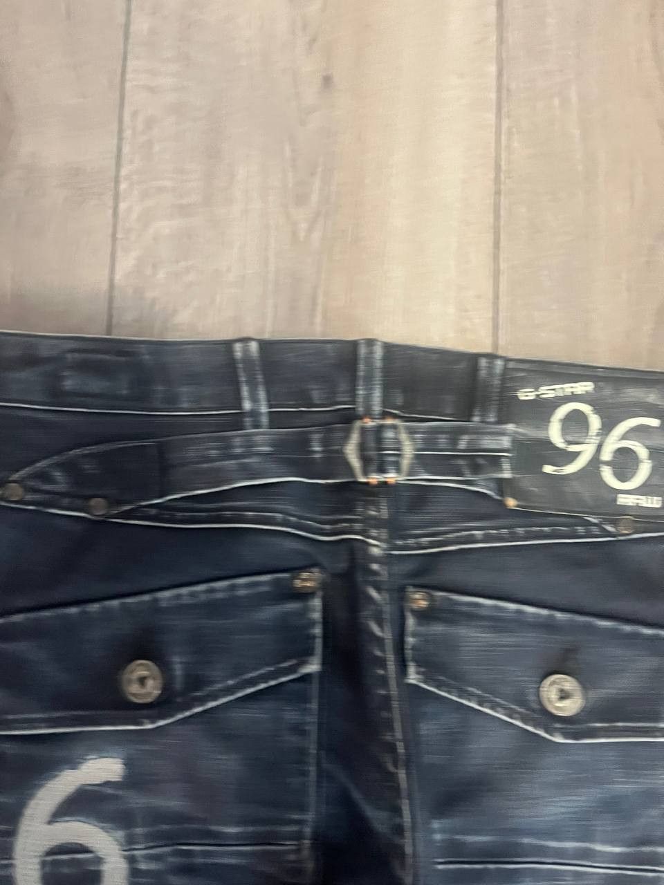 G-Star G-Star Elwood Heritage Narrow Women Embro Blue Jeans Size 25" / US 0 / IT 36 - 9 Thumbnail