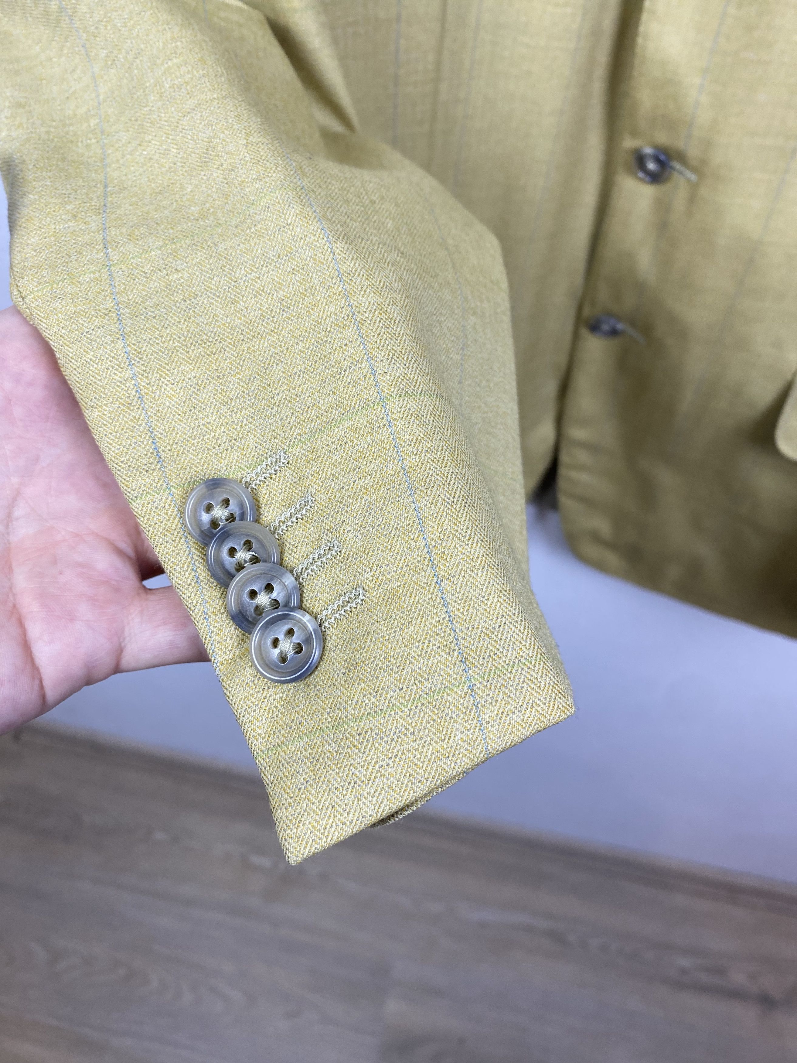 Ermenegildo Zegna Ermenegildo Zegna Wool Blazer Jacket Men size IT 52 Size 42R - 3 Thumbnail
