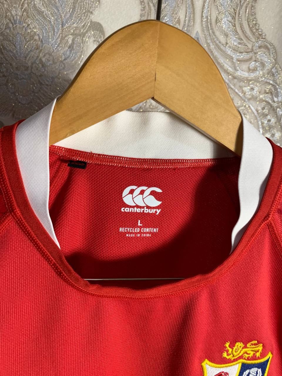 Canterbury of New Zealand VINTAGE CANTERBURY BRITISH & IRISH LIONS RUGBY JERSEY RETRO Size US L / EU 52-54 / 3 - 5 Thumbnail
