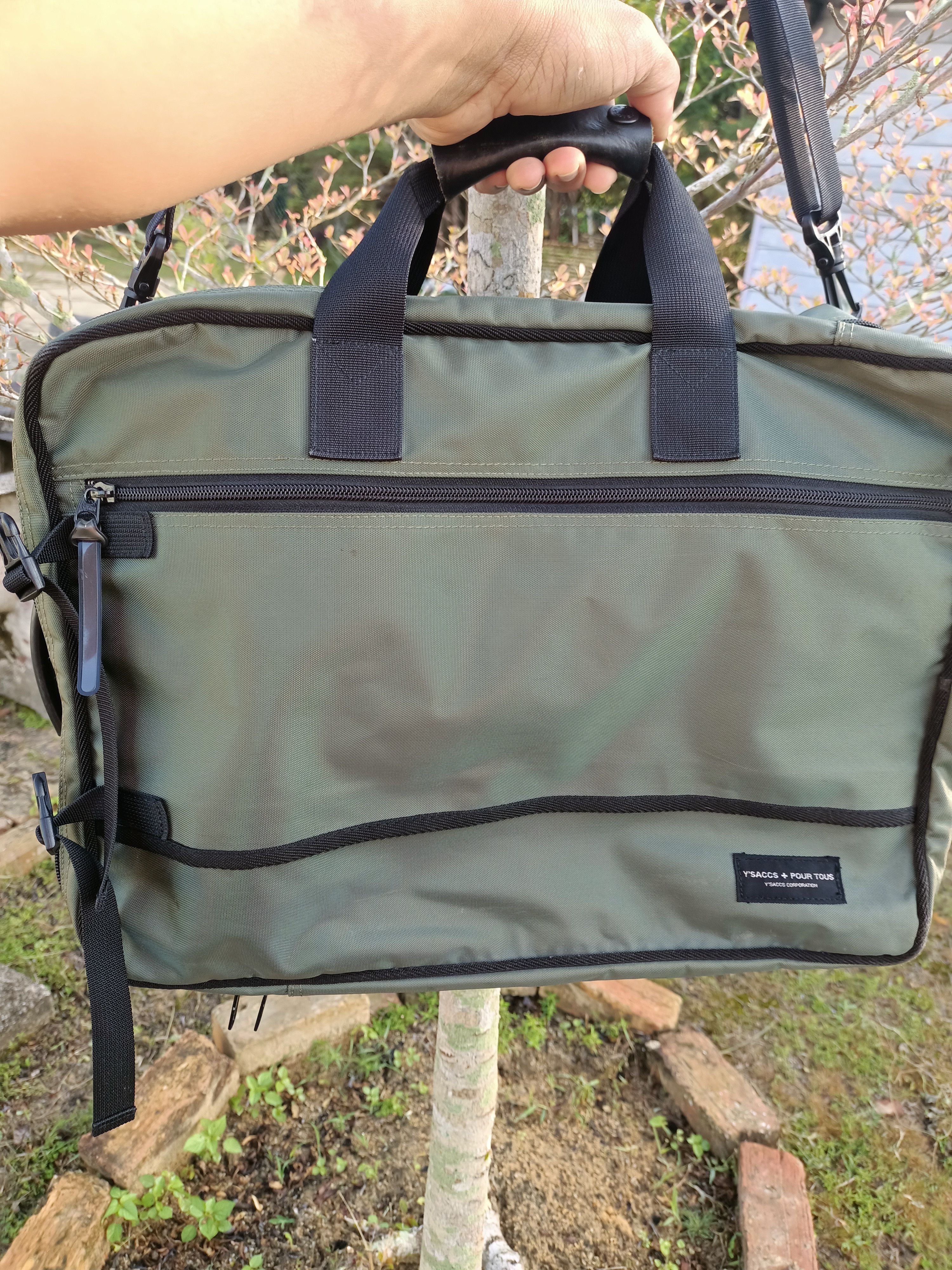 Japanese Brand Y'saccs + Pour Tous 3 way backpack by Y'saccs Corporation Size ONE SIZE - 13 Thumbnail
