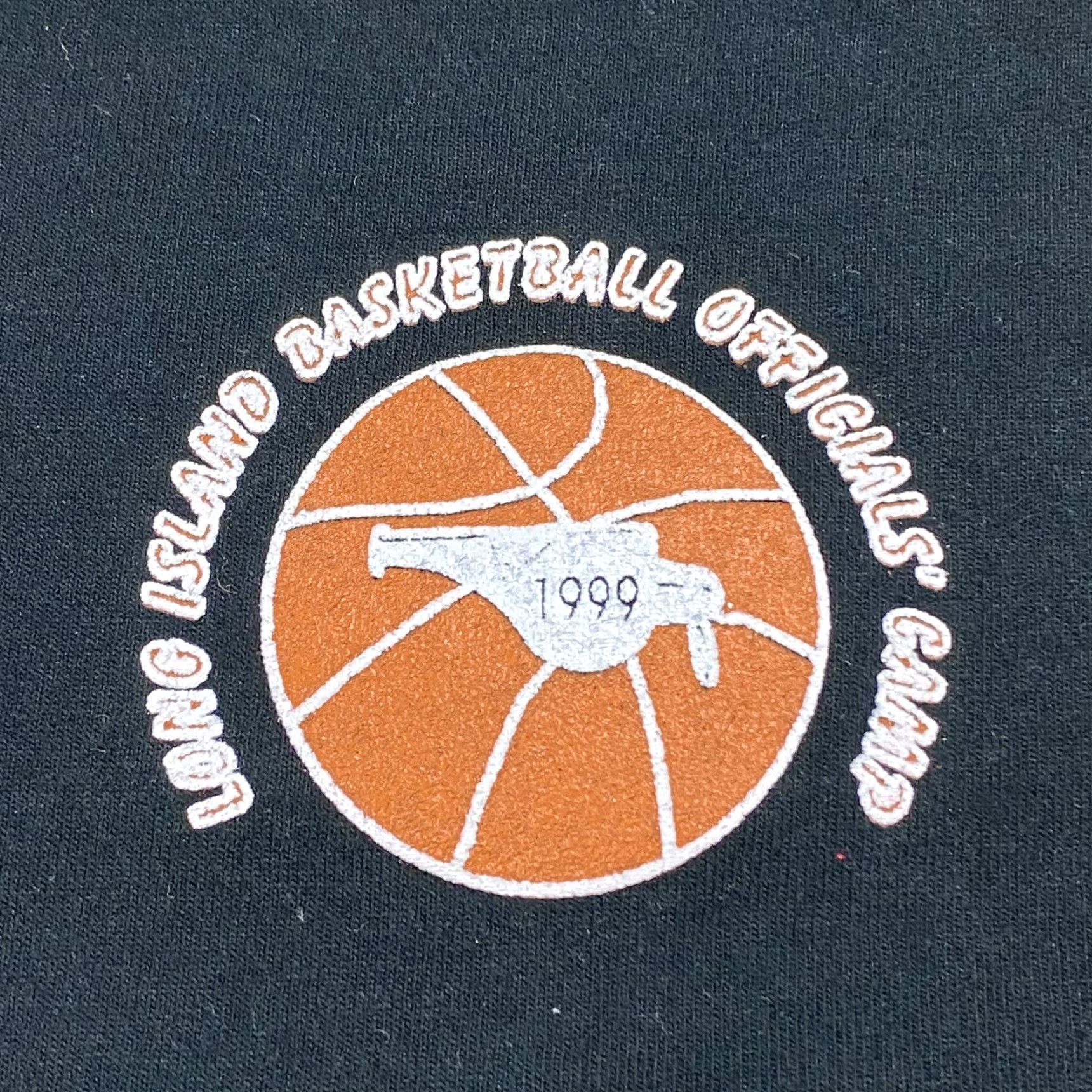 Fruit Of The Loom Vintage 1999 Long Island NY Basketball Officials' Camp Graphic T-Shirt XL Red Unisex 1970s Cotton Blend Size US XL / EU 56 / 4 - 2 Thumbnail
