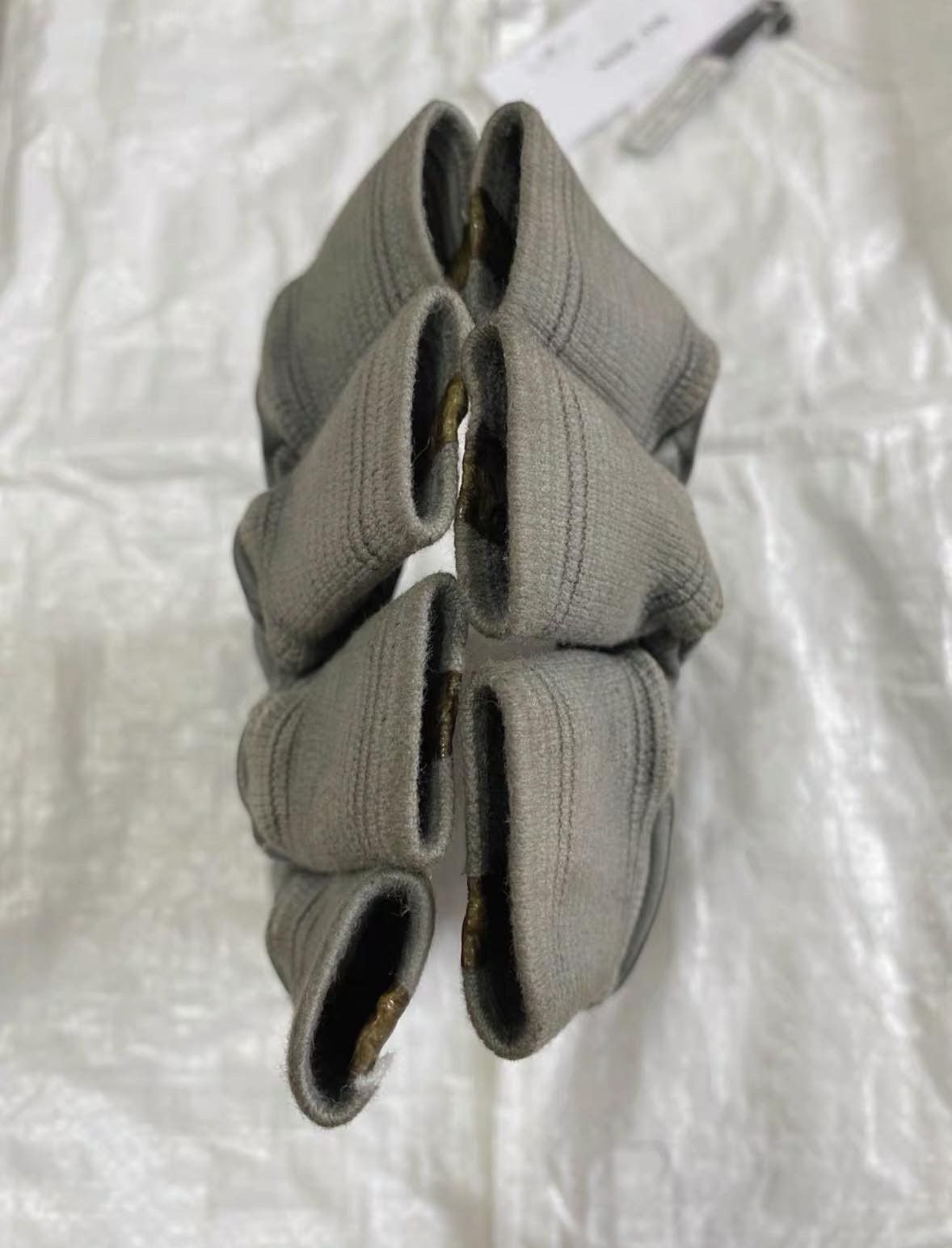 Carol Christian Poell Carol Christian Poell Taped Seam Fingerless Gloves Size 44 - 9 Thumbnail