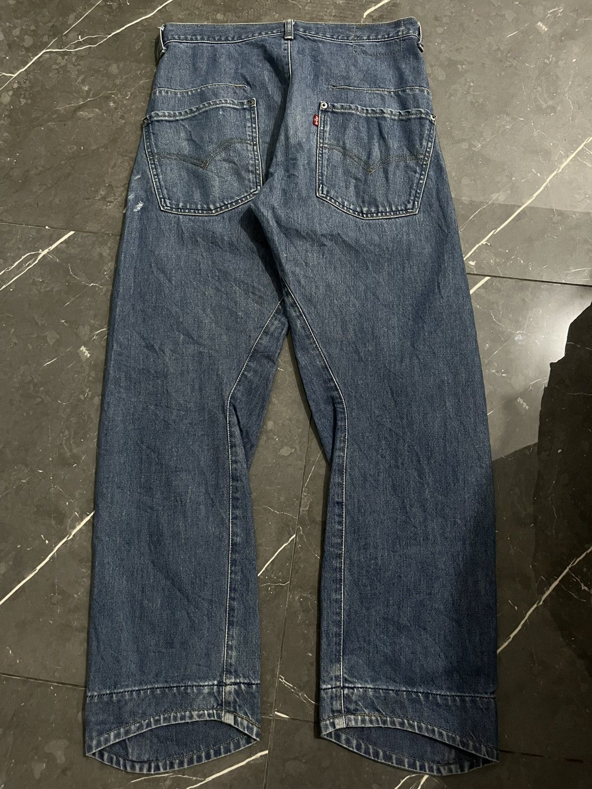 Levi's Vintage Clothing LEVIS ENGINEERED JEANS Size US 31 - 2 Thumbnail