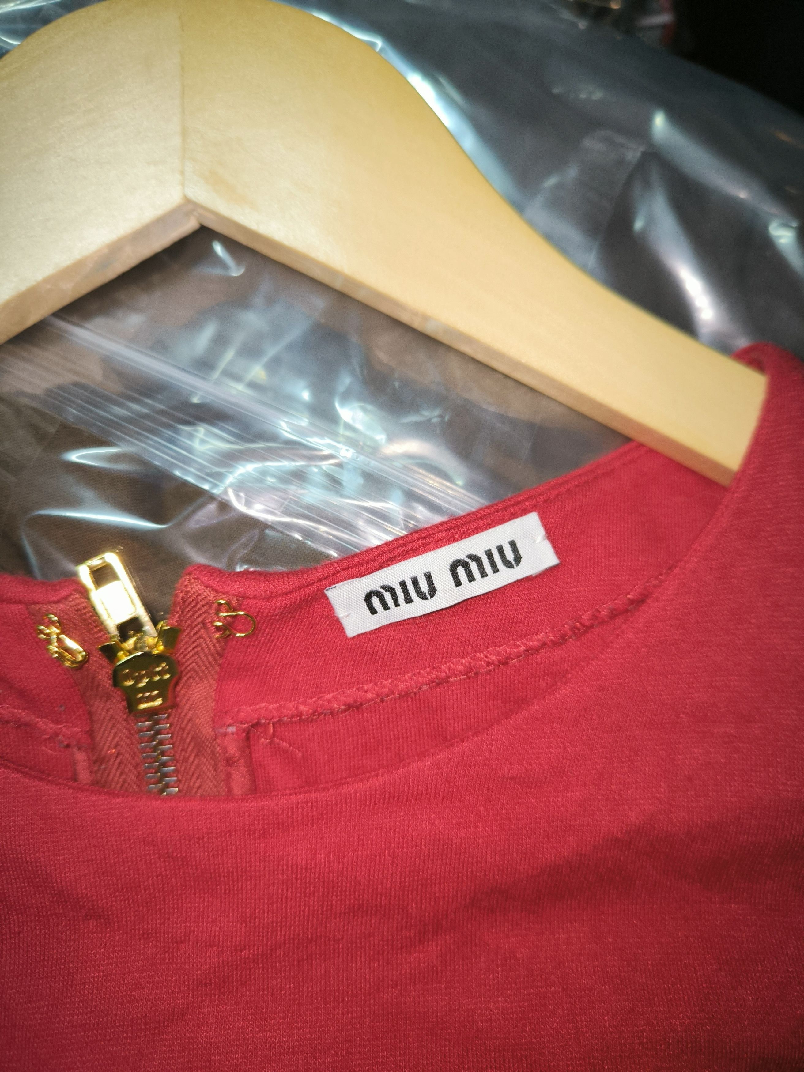 Miu Miu Red Dress Size M / US 6-8 / IT 42-44 - 13 Thumbnail