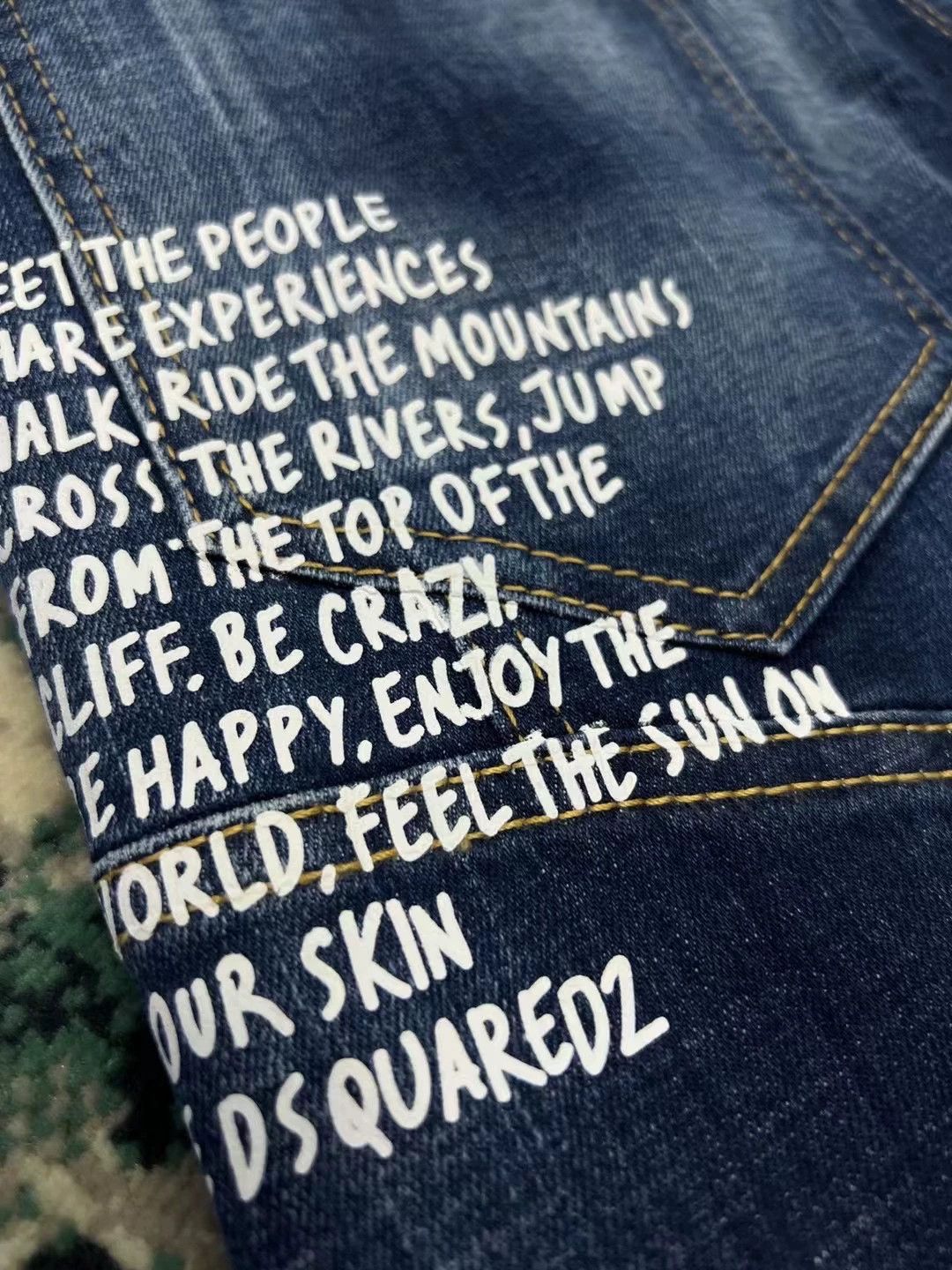 Dsquared2 Dsquared2 2022FW TIDY BIKER Slim 9" Crop Washed Denim Size US 30 / EU 46 - 4 Thumbnail