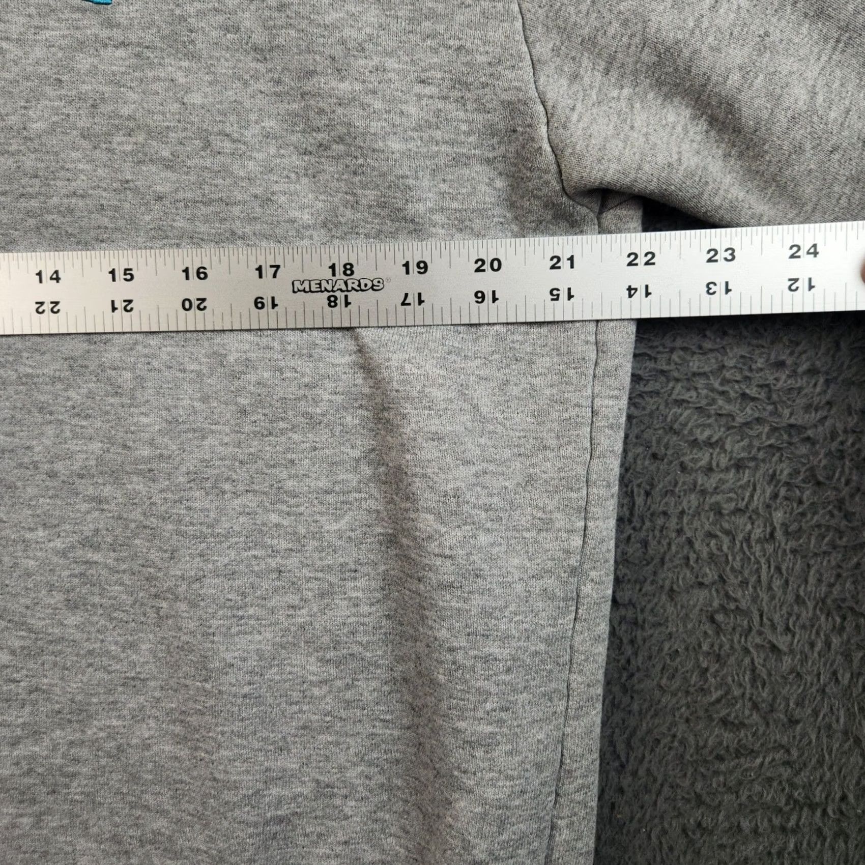 Vintage Majestic Sweatshirt Mens L Carolina Panthers NFL Football Gray Mock Neck, Men's — image 5 of 6