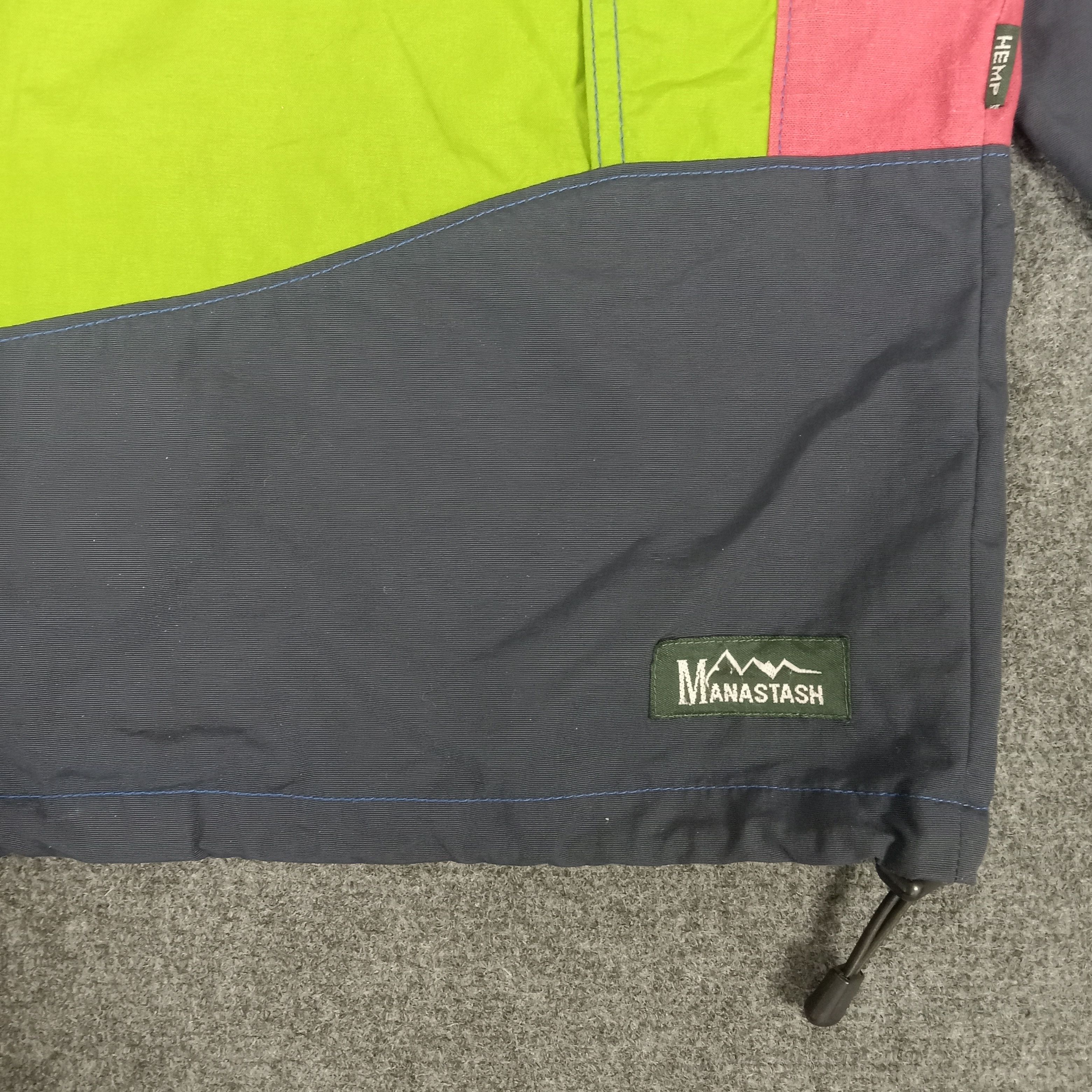 Manastash × Vintage Manastash Outdoor Colour Block Windbreaker Jacket Size US L / EU 52-54 / 3 - 2 Thumbnail