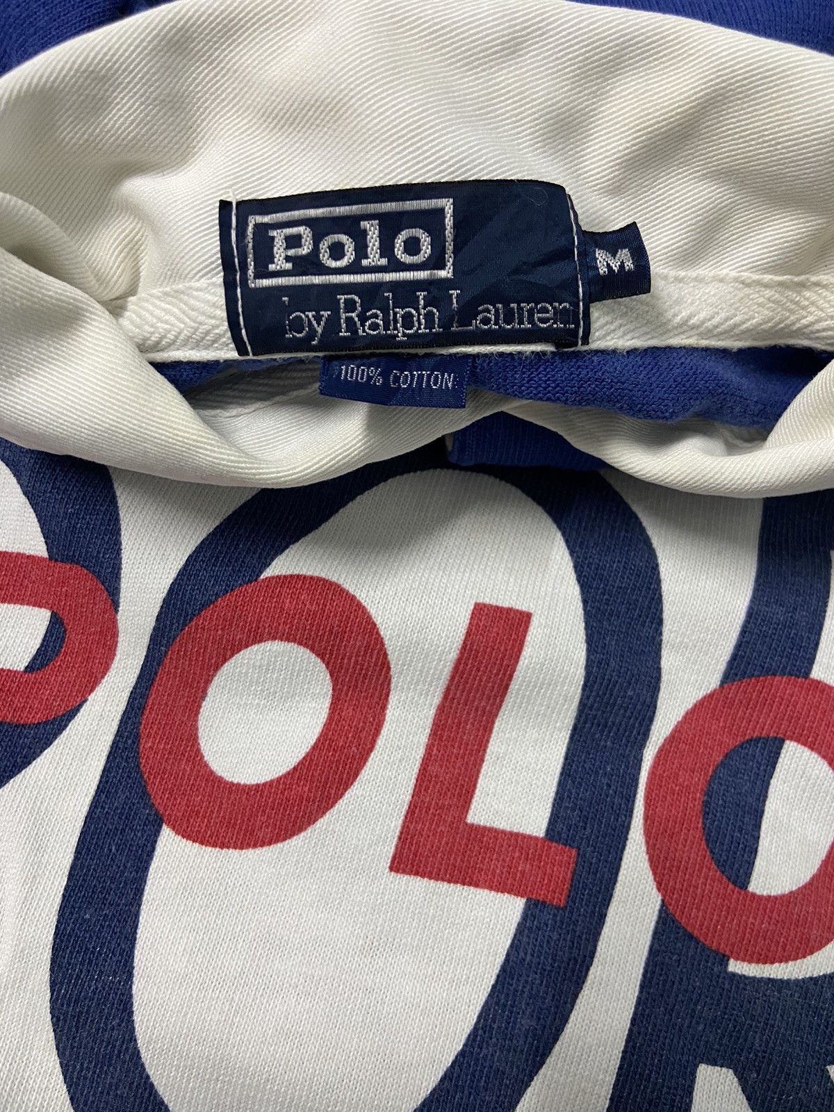 Polo Ralph Lauren × Ralph Lauren Sport × Vintage Vintage 90s Polo Ralph Lauren Sport RL OG Logo Big Print Size US M / EU 48-50 / 2 - 5 Thumbnail