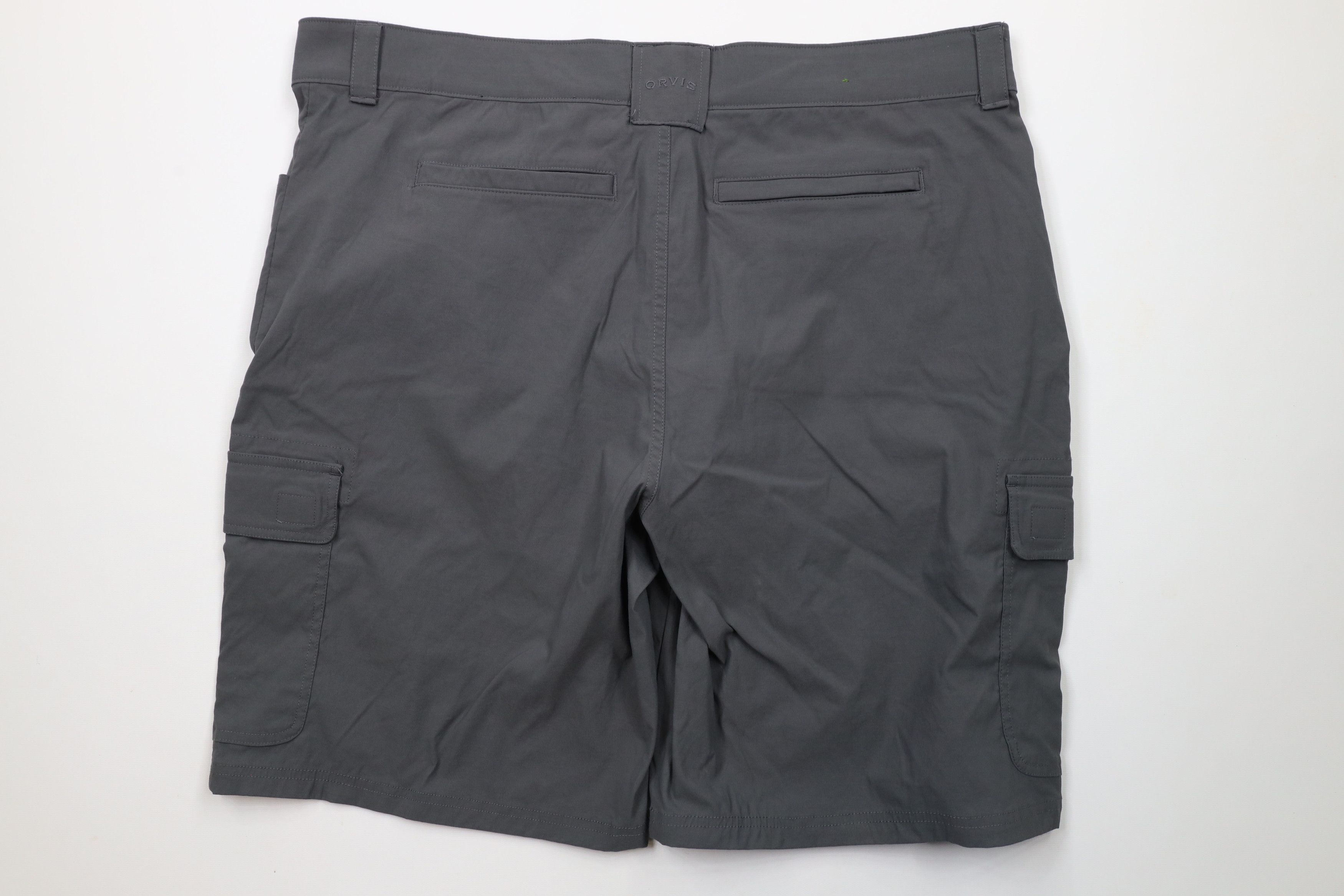 Orvis × Vintage Orvis Tech Stretch Outdoor Hiking Trail Cargo Shorts Gray Size US 40 / EU 56 - 7 Thumbnail