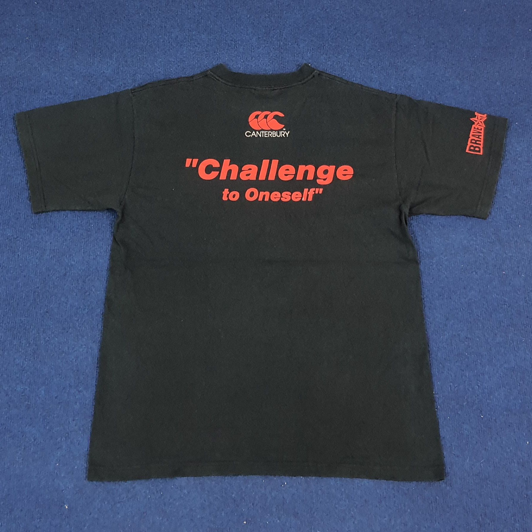 Canterbury of New Zealand × Vintage Vintage Canterbury Brave Lupus Rugby Football Club Tshirt Size US M / EU 48-50 / 2 - 4 Thumbnail