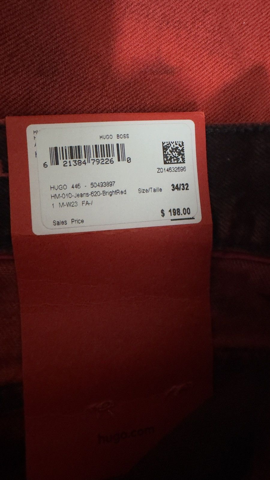 Hugo Boss New Hugo Boss loose fit 446 size 34W/32L Size US 34 / EU 50 - 4 Thumbnail