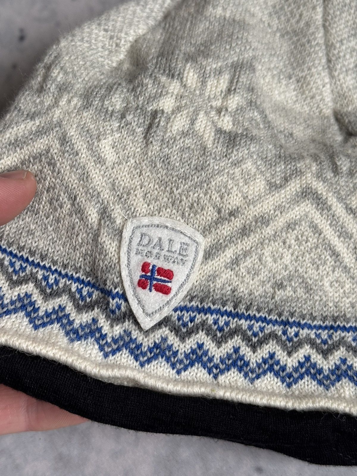 Dale Of Norway × Vintage Dale Of Norway Norge Pure New Wool Winter Beanie Hat Size ONE SIZE - 2 Thumbnail