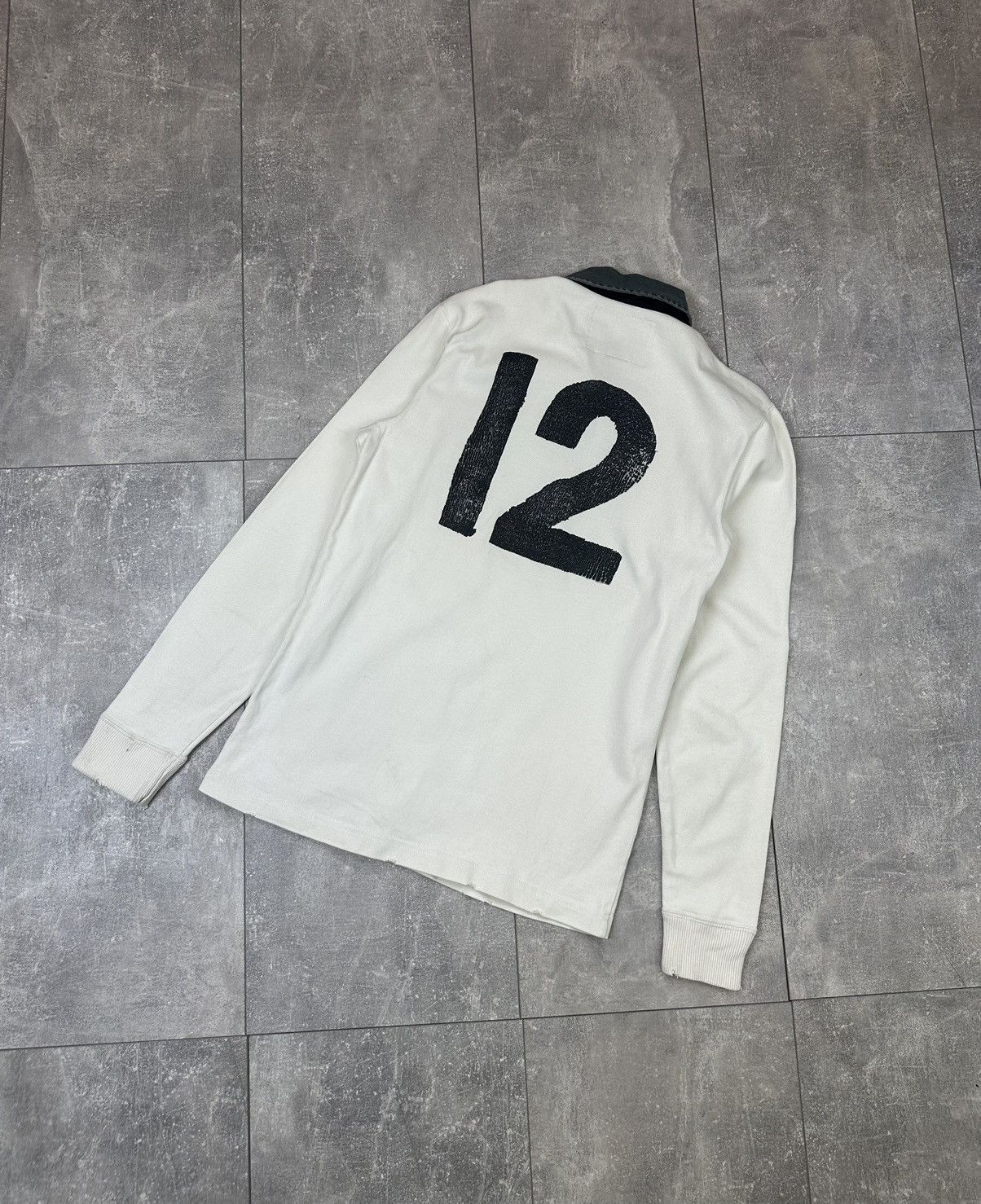 Polo Ralph Lauren Polo Ralph Lauren Rugby Jersey 12 Overprint Logo Size US XS / EU 42 / 0 - 11 Thumbnail