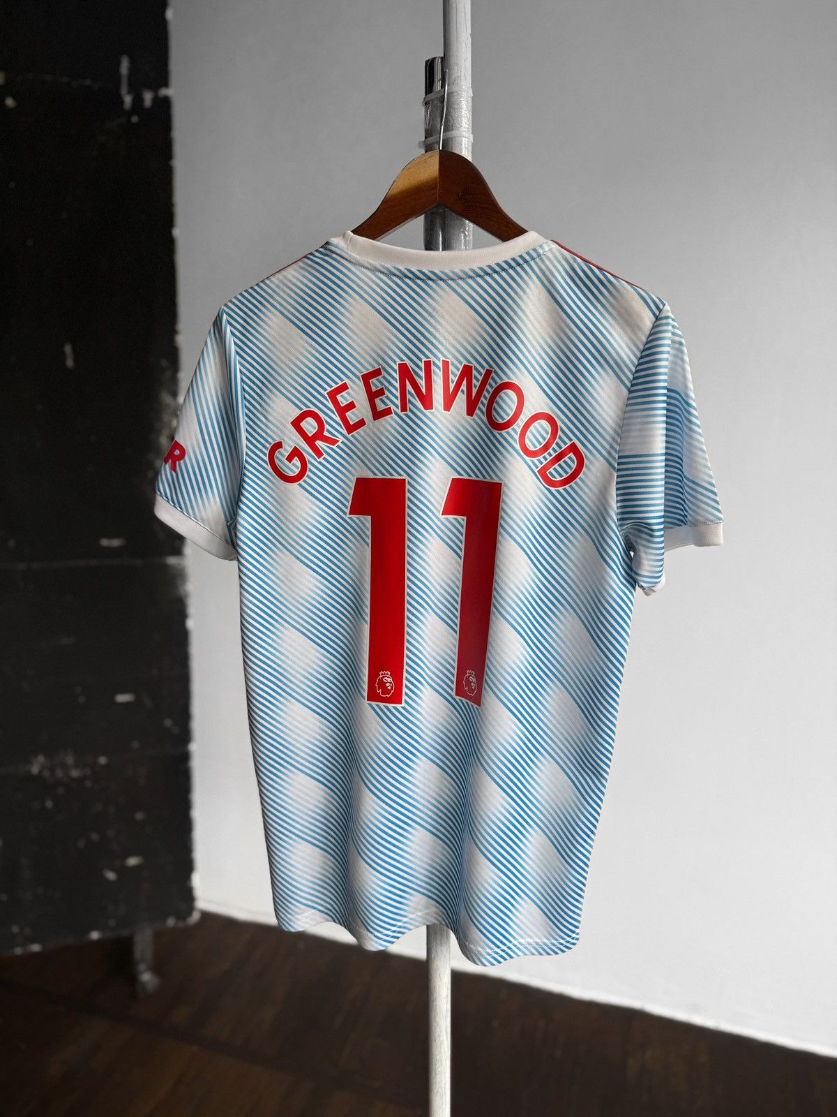 Adidas Manchester United Greenwood 11 Soccer Jersey