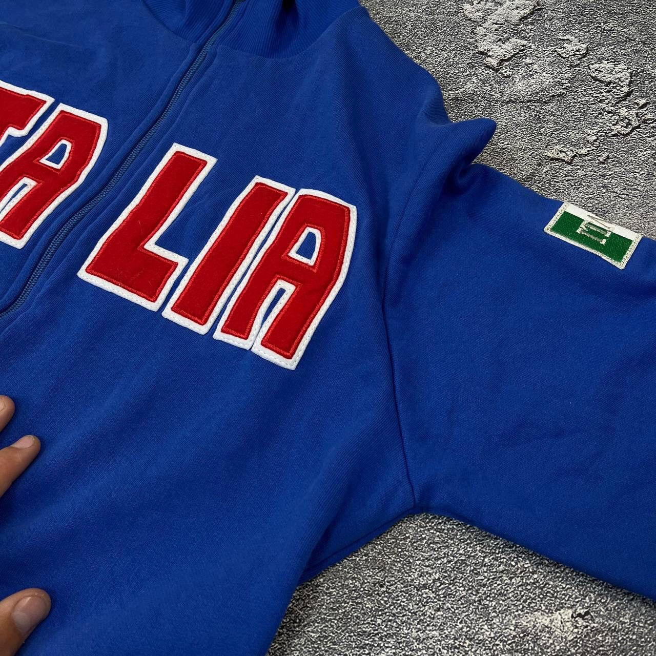 Japanese Brand Vintage Italy Team 🇮🇹Boxy Zip Y2k.Streetwear Size US XL / EU 56 / 4 - 6 Thumbnail