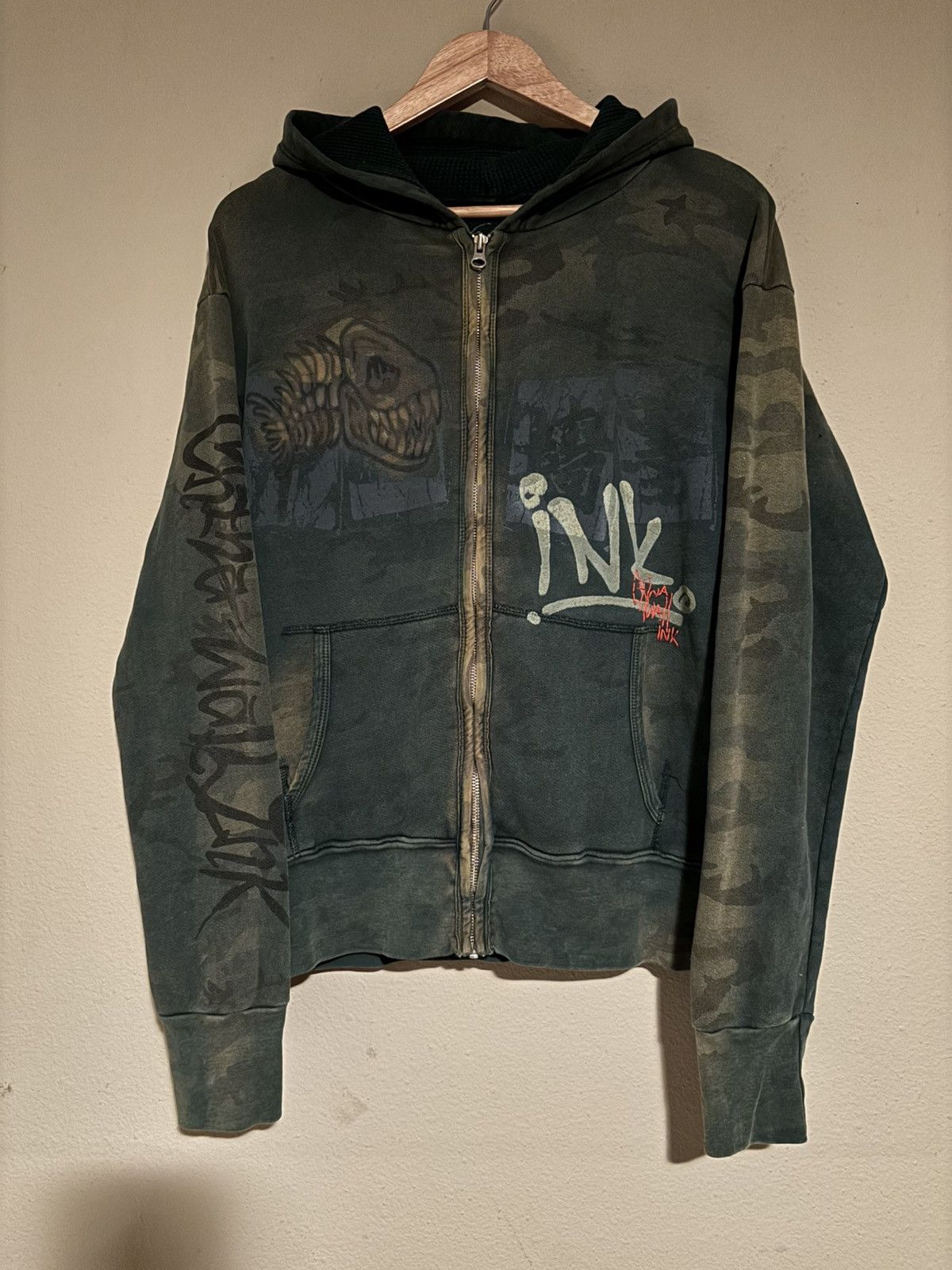 The Great China Wall The Great China Wall Rock World Tour Zip Up