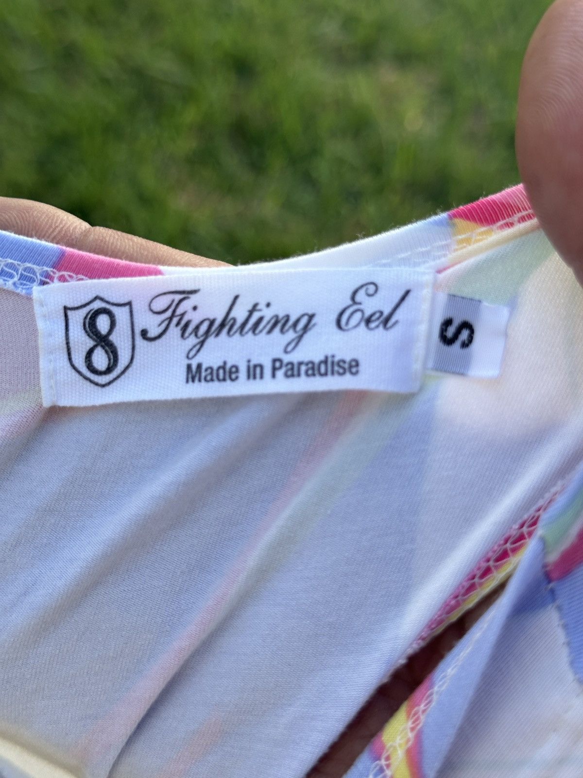 Other PreOwned Fighting Eel Multicolored Hawaiian Blouse Women's S Size S / US 4 / IT 40 - 4 Thumbnail