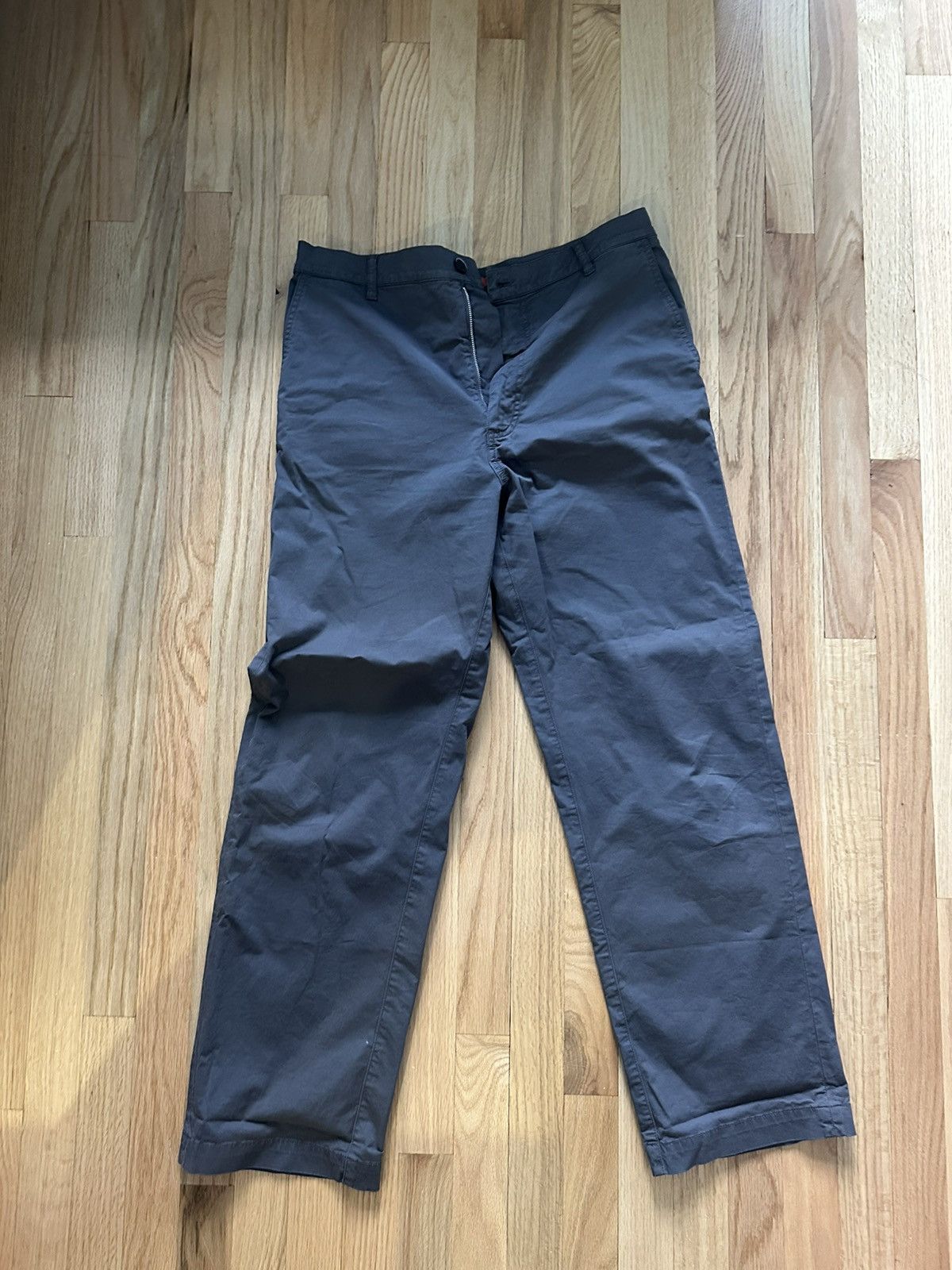 Barena Straight-Leg Stretch-Cotton Twill Trousers Size US 34 / EU 50 - 2 Thumbnail