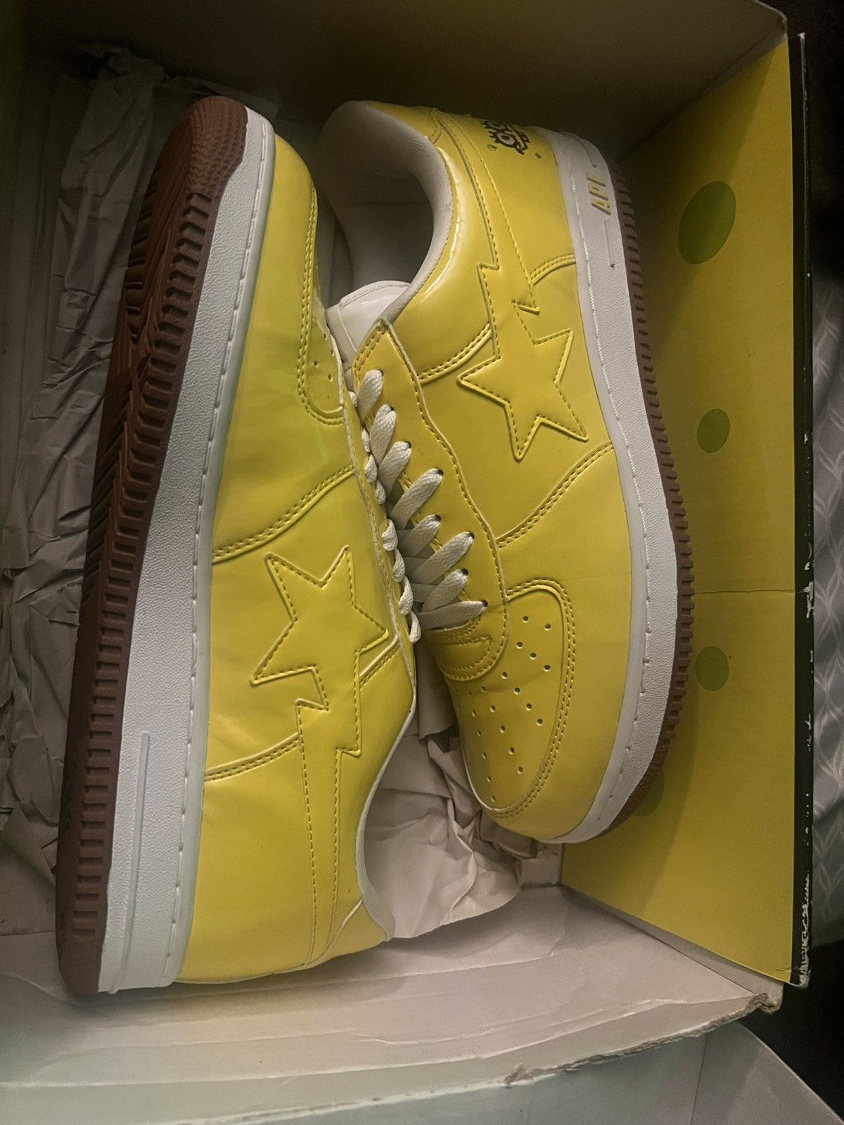 Bape Bape sponge bob baby Milo Bape collaboration Size US 13 / EU 46 - 2 Thumbnail