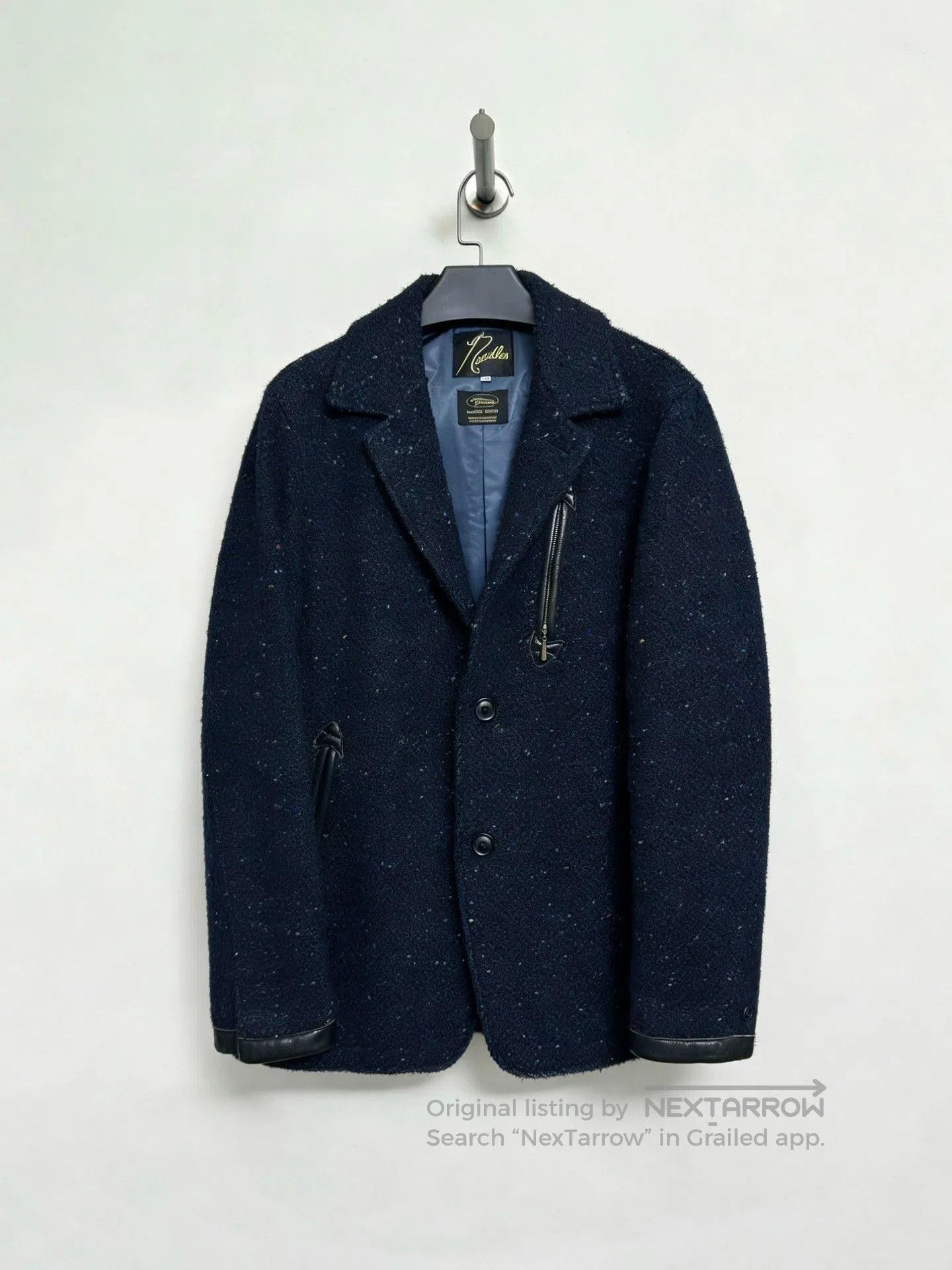 KIJIMA TAKAYUKI Needles Donegal Tweed Wool Jacket. Size US XS / EU 42 / 0 - 1 Thumbnail