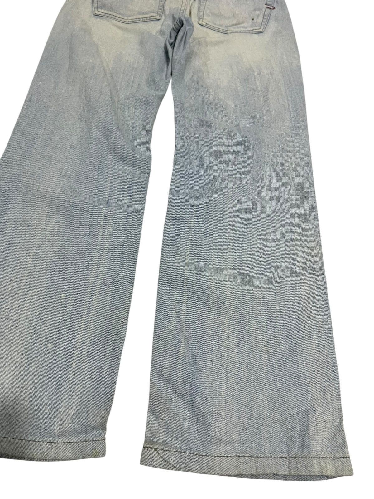 If Six Was Nine VINTAGE Y2K DIESEL LIGHT BLUE WASHED DENIM Size US 30 / EU 46 - 12 Thumbnail