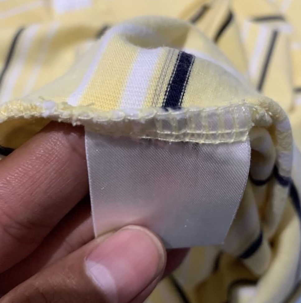 PPFM PPFM Striped Yellow/White Polos Size US L / EU 52-54 / 3 - 4 Thumbnail