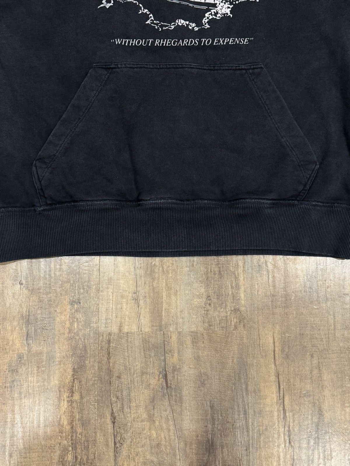 Rhude Rhude Chateau Logo Black Hoodie Without Rhegards To Expense Size US M / EU 48-50 / 2 - 5 Thumbnail