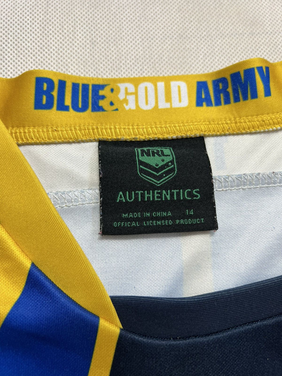Vintage Players Game Issue 2017 Parramatta Eels Nines Jersey Nsw O Size US S / EU 44-46 / 1 - 3 Thumbnail
