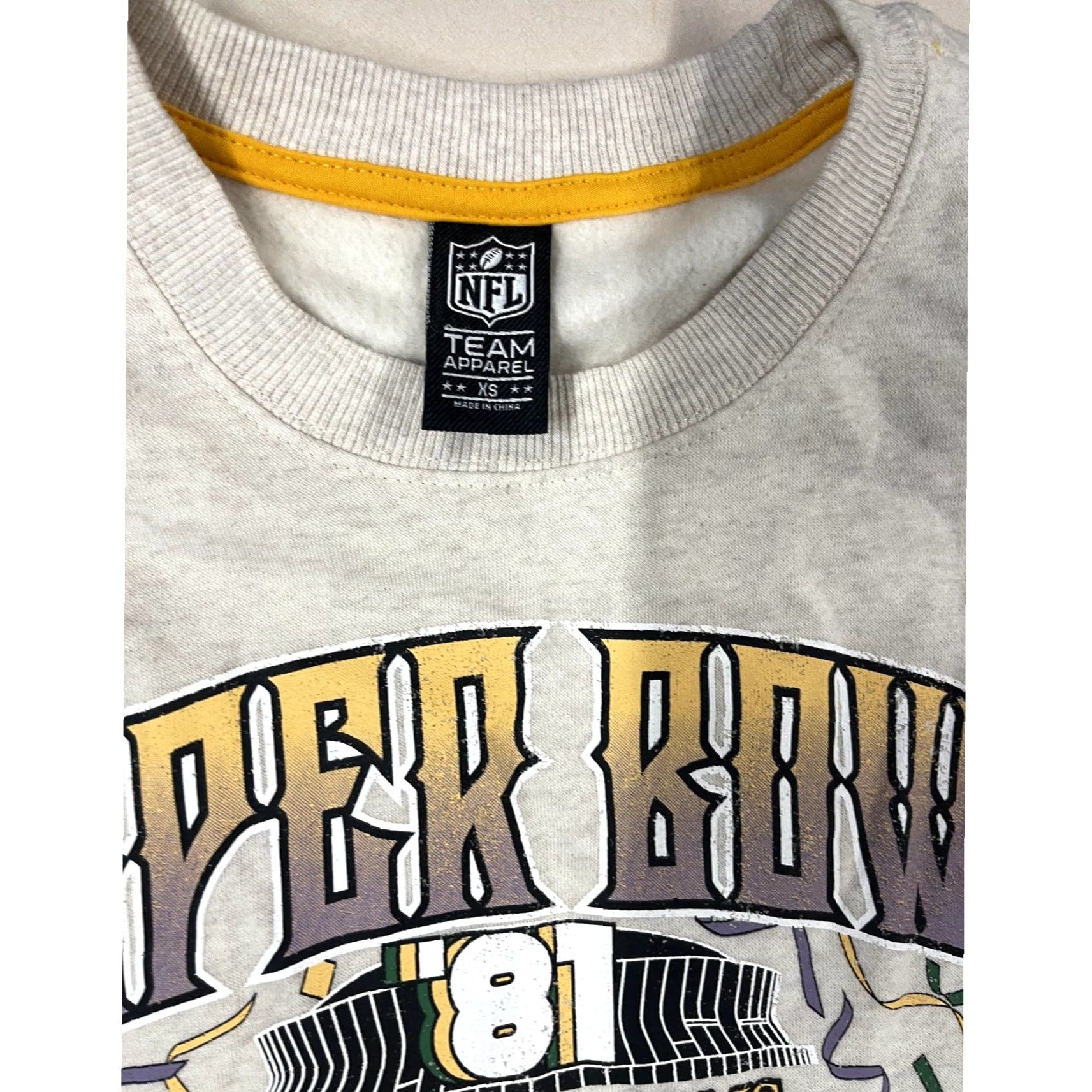NFL VINTAGE Super Bowl XV Sweatshirt NFL Apparel Size XS Eagles Raiders Original NFLPullover Sweatshirt Mens Gray Size US XS / EU 42 / 0 - 4 Thumbnail