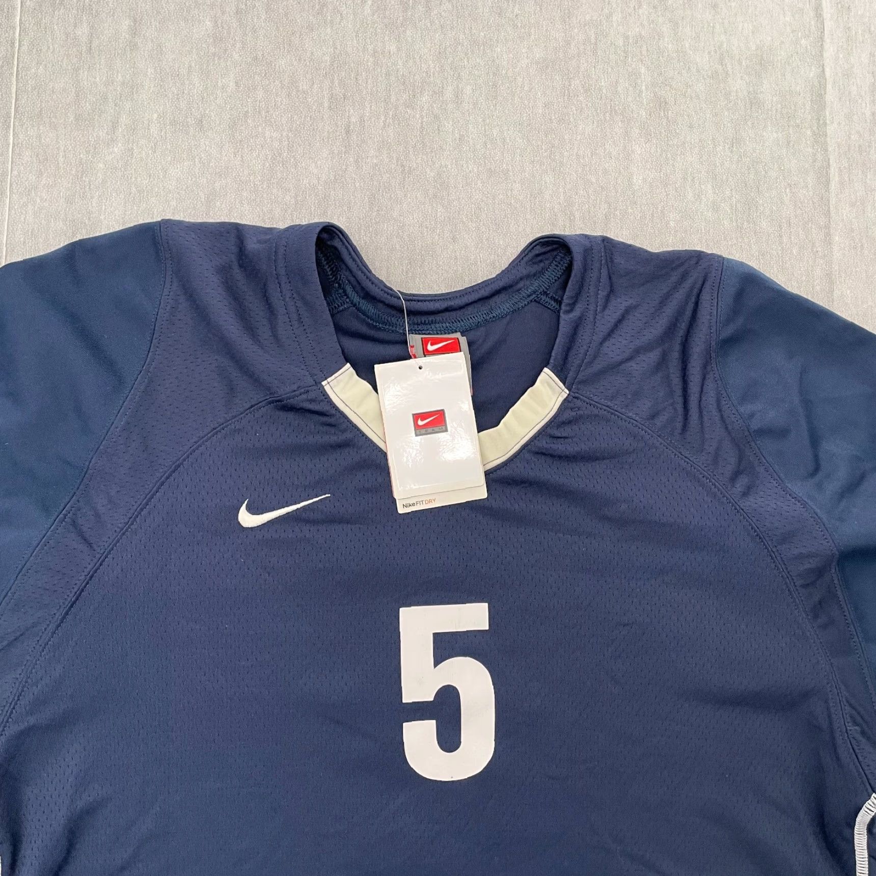 Nike Nike Rugby Shirt Mens M Blue Jersey Six Nations Dri-FIT New Adult Medium Sports/Activewear Shirt Size US M / EU 48-50 / 2 - 3 Thumbnail