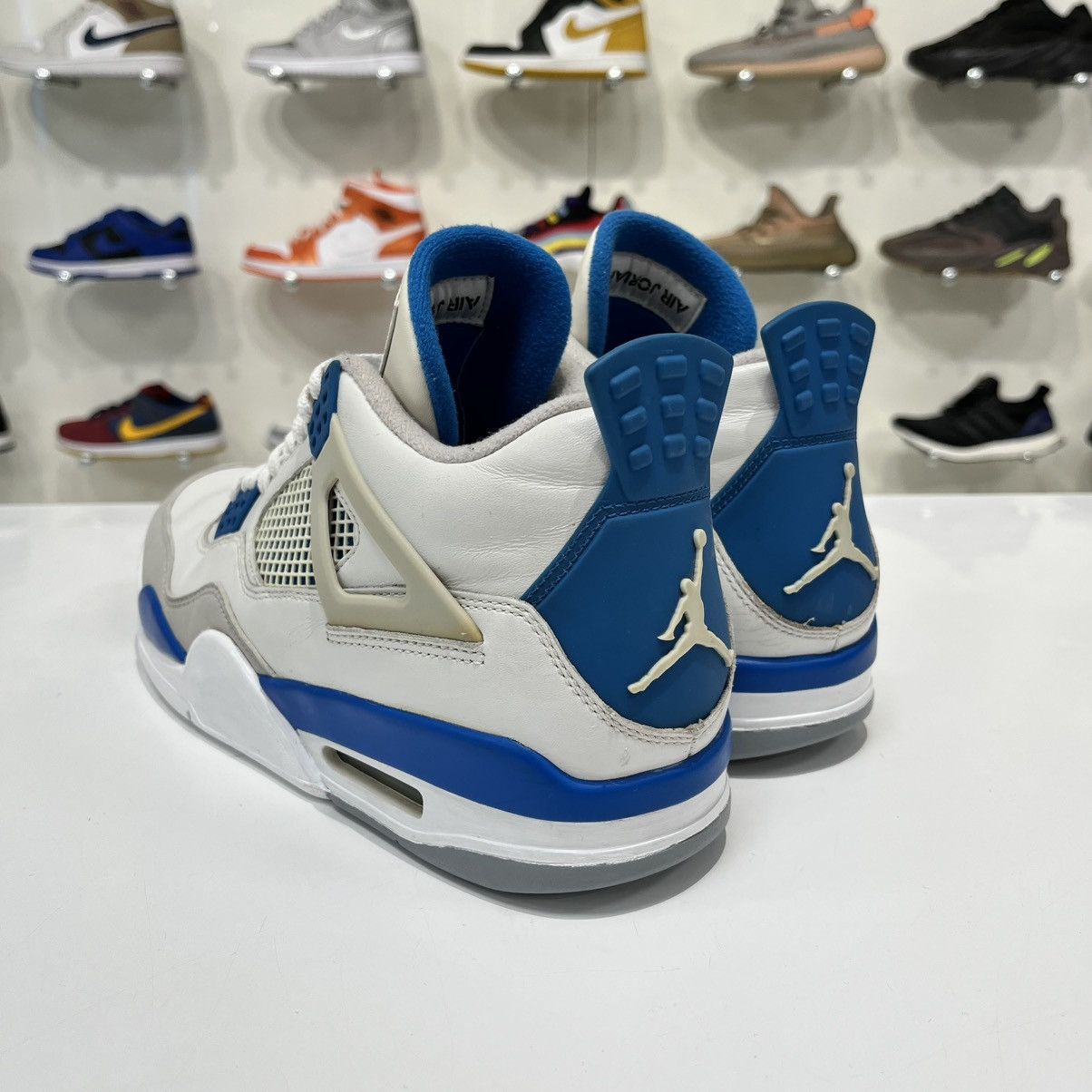Nike Air Jordan 4 Retro Military Blue (2012) Size US 9.5 / EU 42-43 - 3 Thumbnail