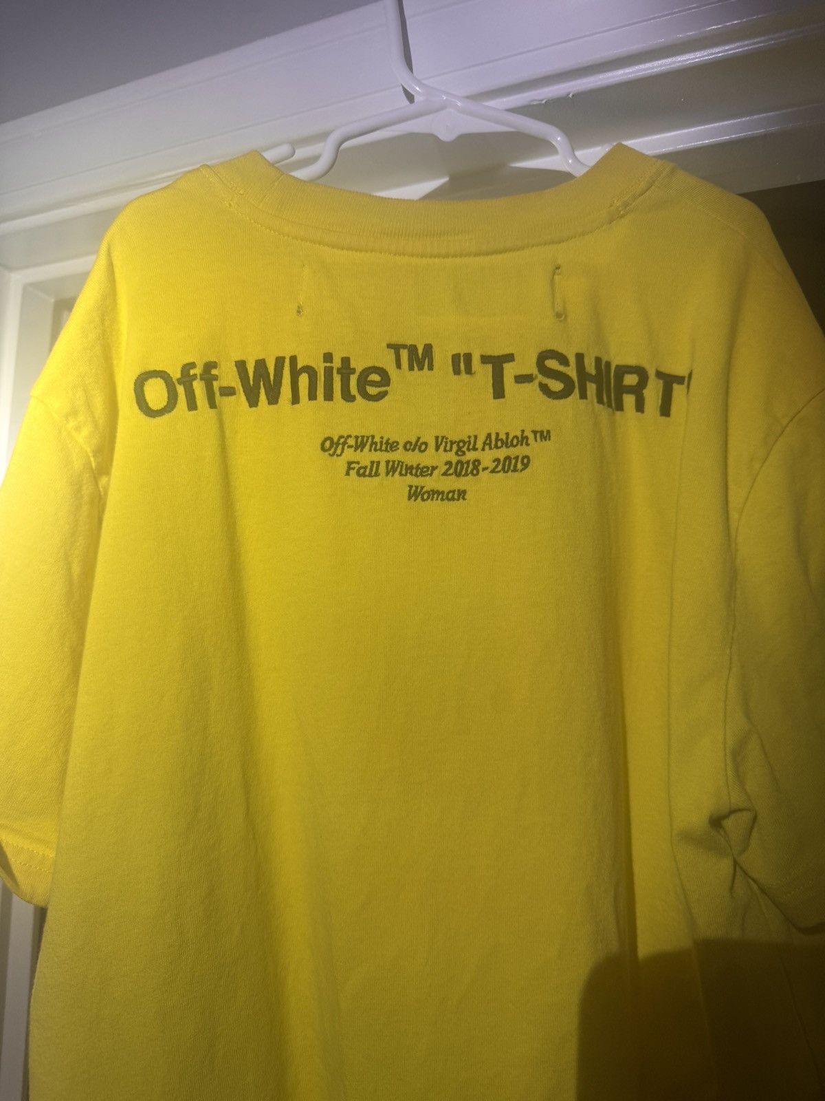 Off-White MAIN LABEL OFF WHITE TEE Size US M / EU 48-50 / 2 - 1 Thumbnail