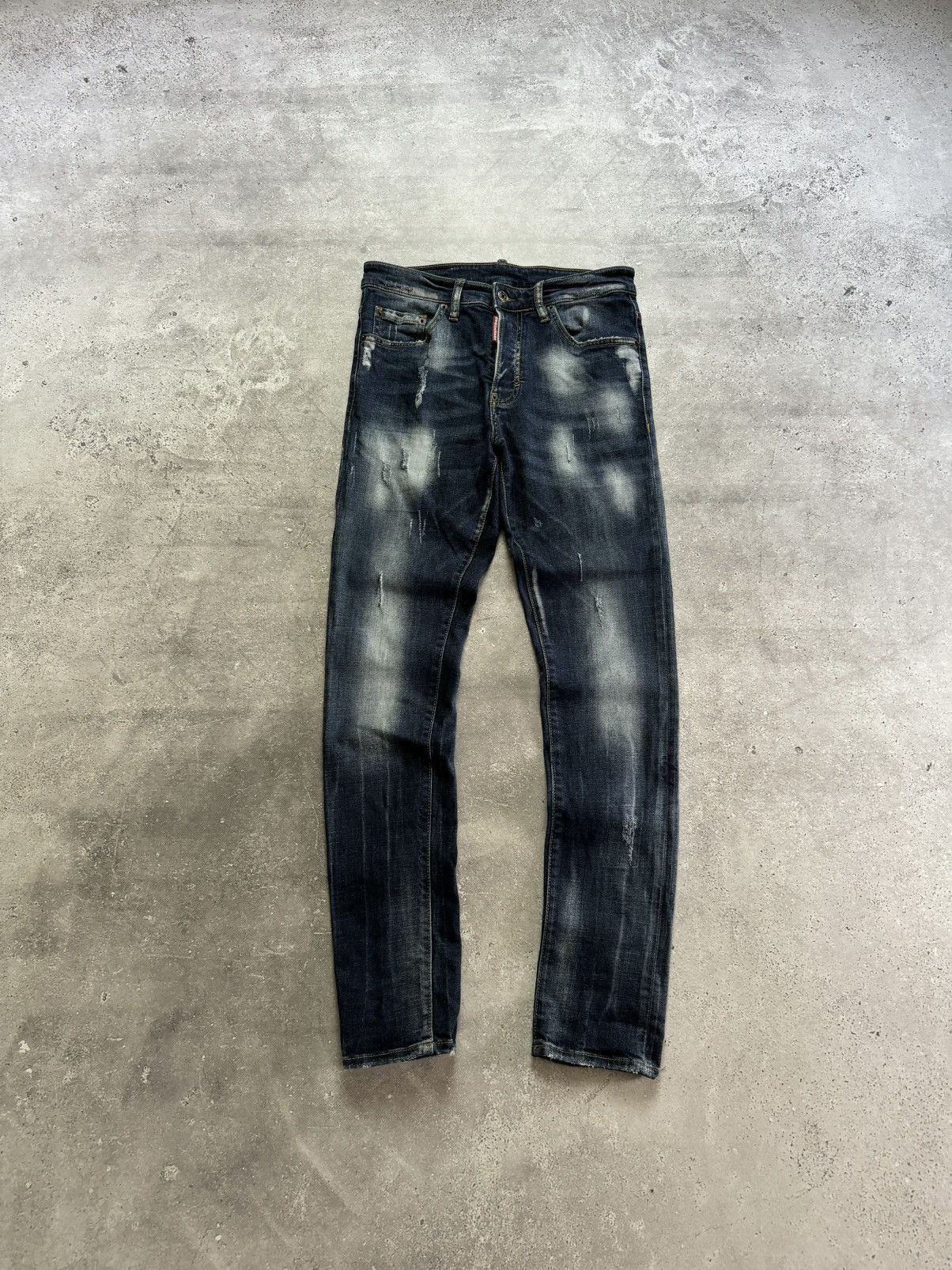 Designer × Dsquared2 Dsquared2 2019 Distressed Cool Guy Slim Jeans Pants Size US 30 / EU 46 - 3 Thumbnail
