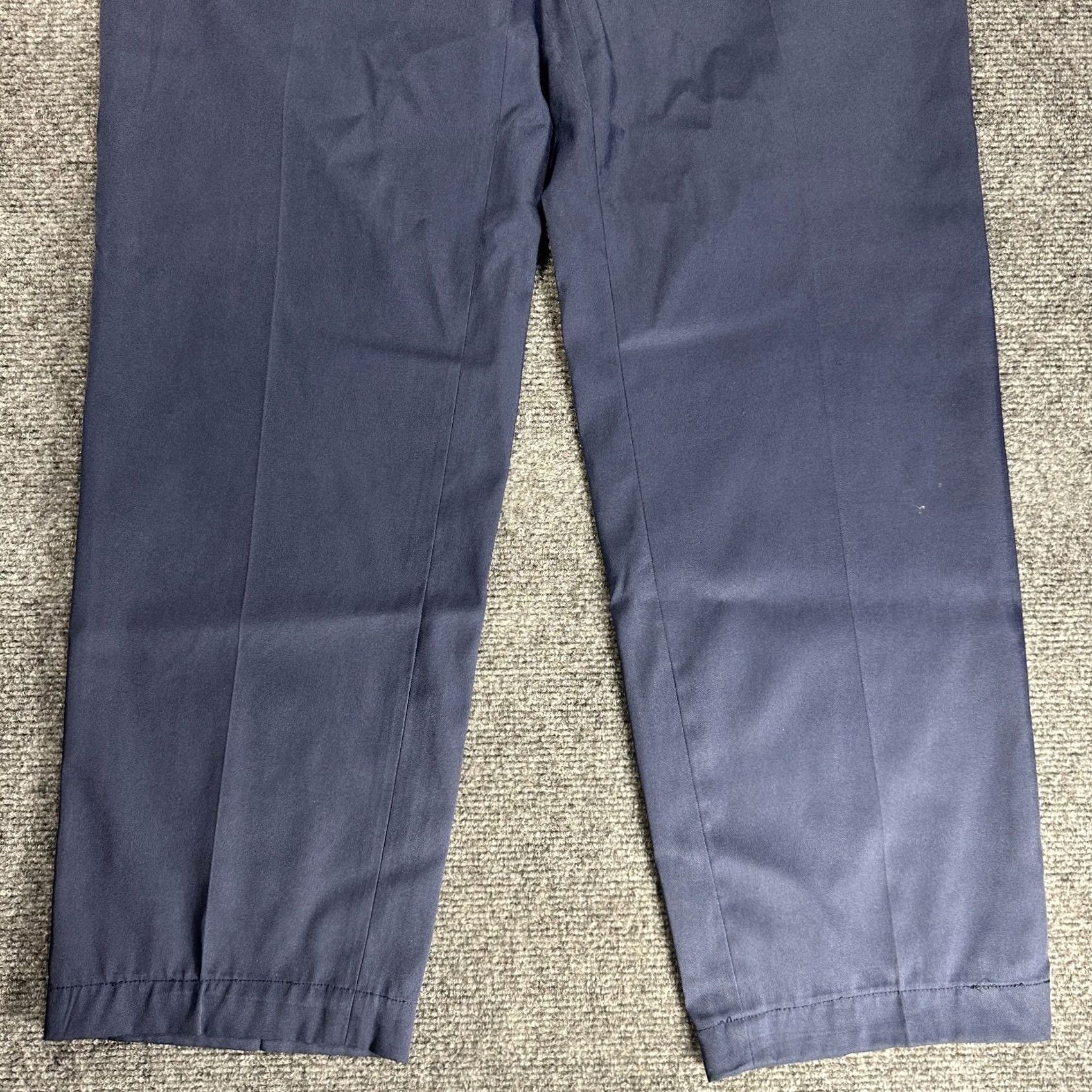 Brooks Brothers Brooks Brothers Dress Pants Mens 33 Blue Stretch Pockets Flat Front Straight Size US 33 - 2 Thumbnail