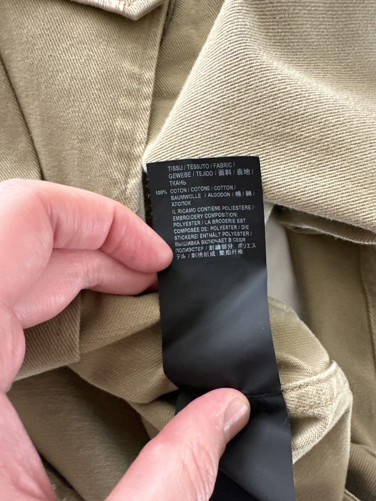 Saint Laurent Paris SLP Heavy Military Shirt Size US M / EU 48-50 / 2 - 5 Thumbnail