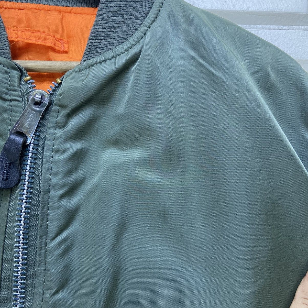 Alpha Industries Vintage Alpha Industries MA-1 Bomber Flight Jacket Size US M / EU 48-50 / 2 - 12 Thumbnail