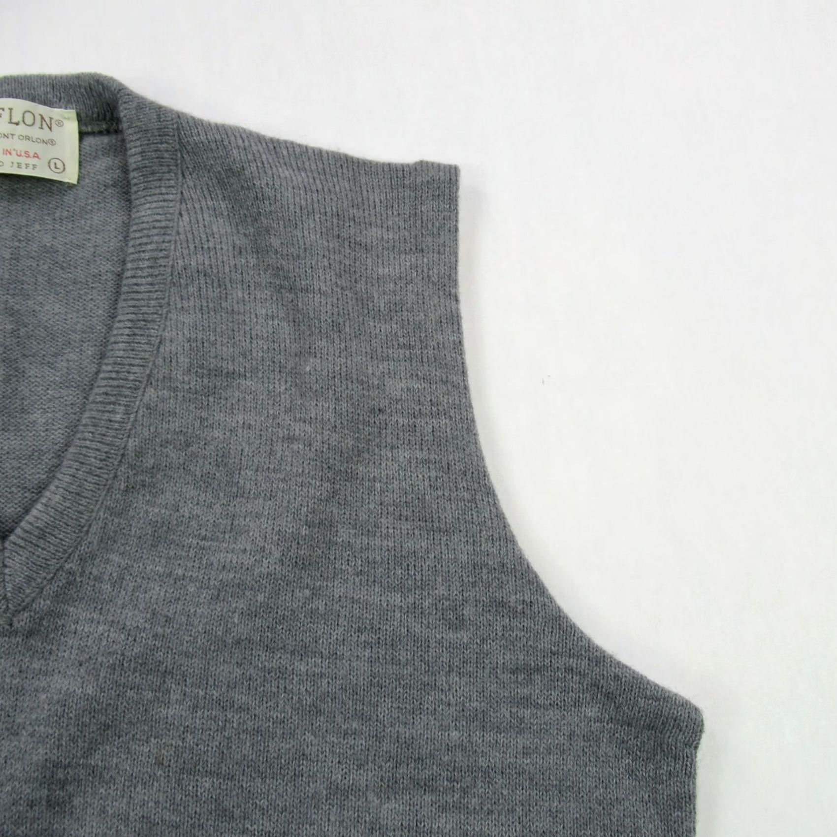 Vintage Vintage Jefflon Vest Lord Jeff Mens Large Sleeveless USA Golf Casual Size US L / EU 52-54 / 3 - 2 Thumbnail