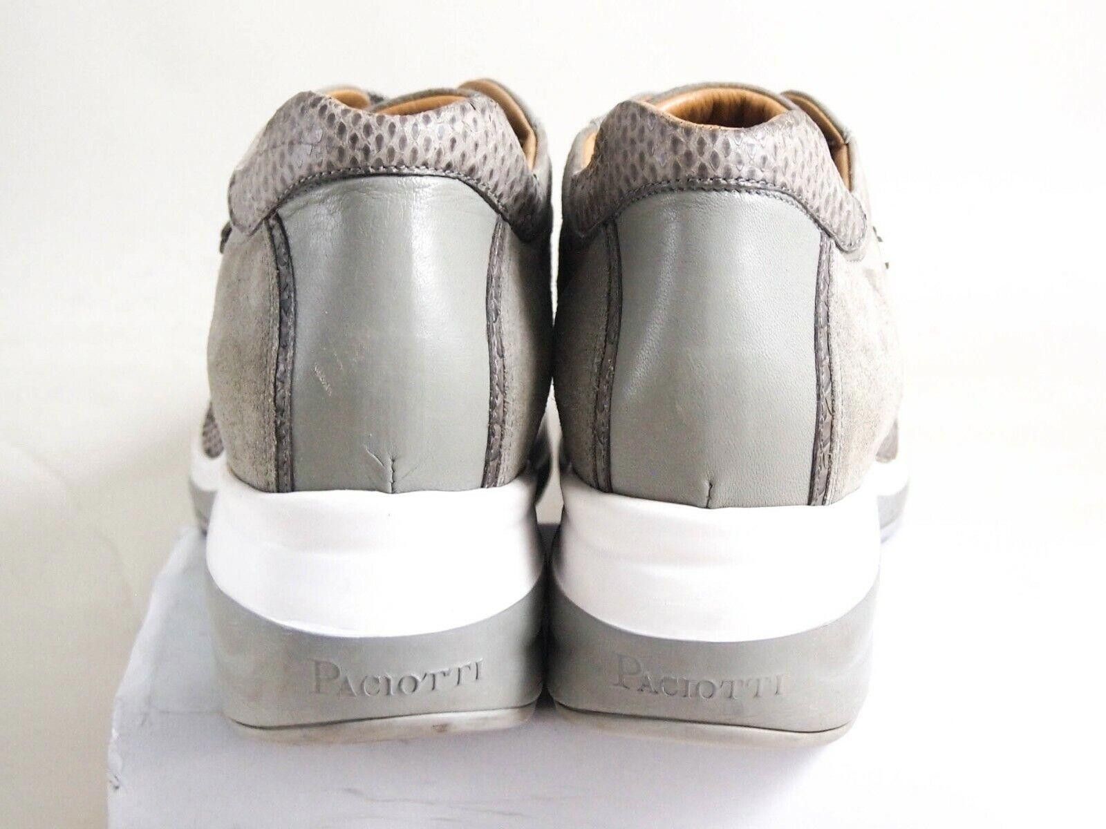 Paciotti Paciotti Sneaker Chunky Sole Gray Suede Snake EU 40 US 10 Size US 10 / IT 40 - 7 Thumbnail